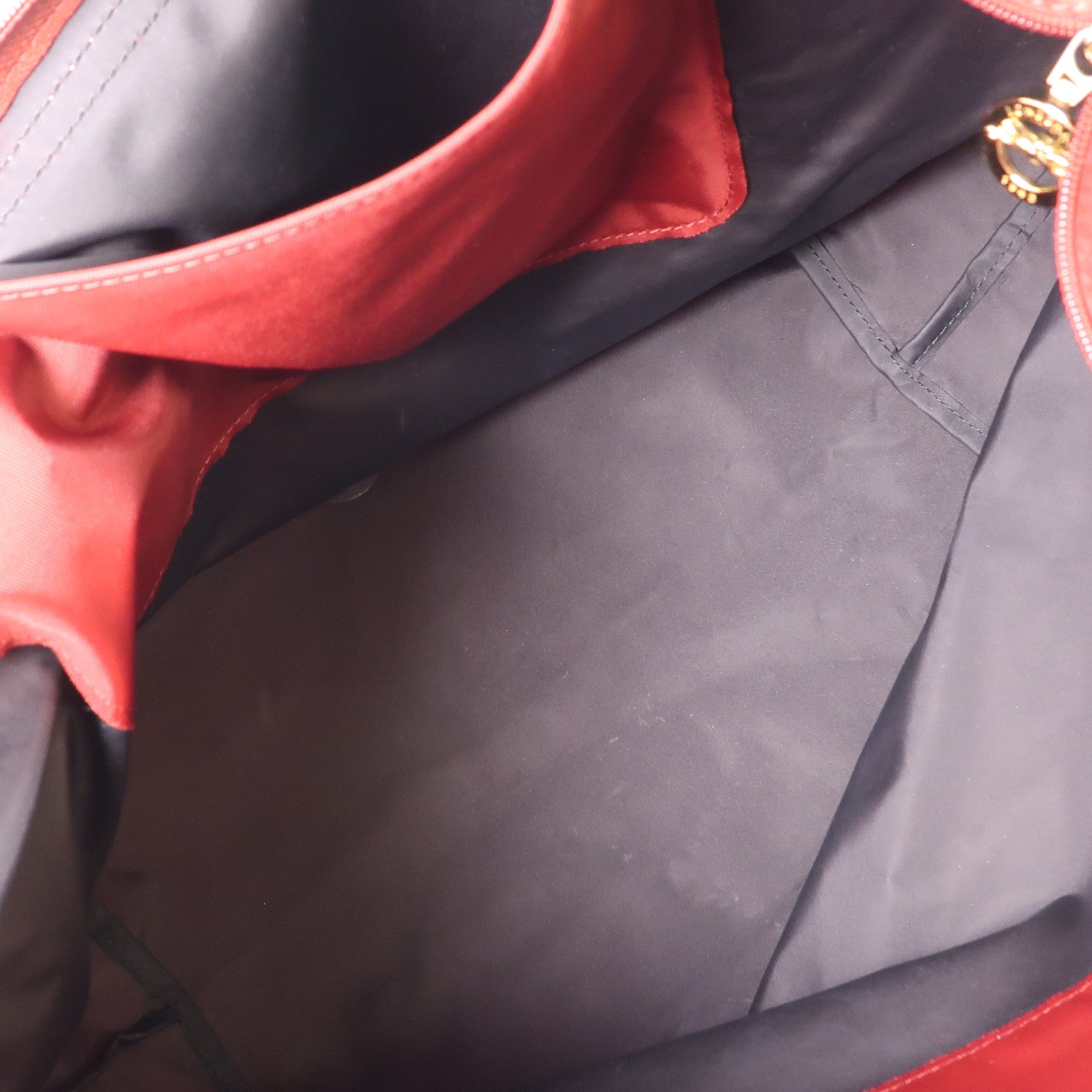 Longchamp 尼龍Tote Bag金扣肩背袋