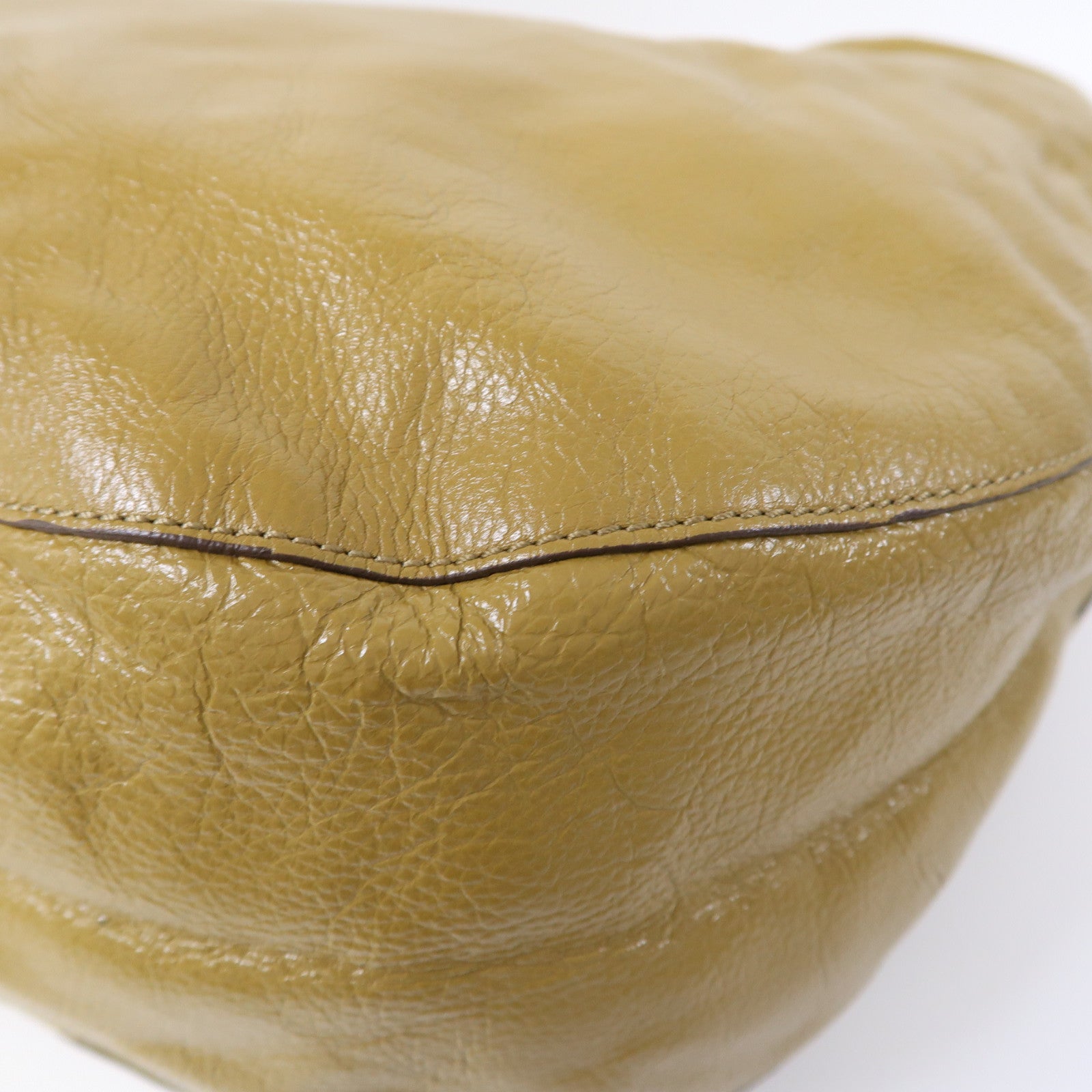 MULBERRY 牛皮皮革Daria Hobo金扣肩背袋綠色