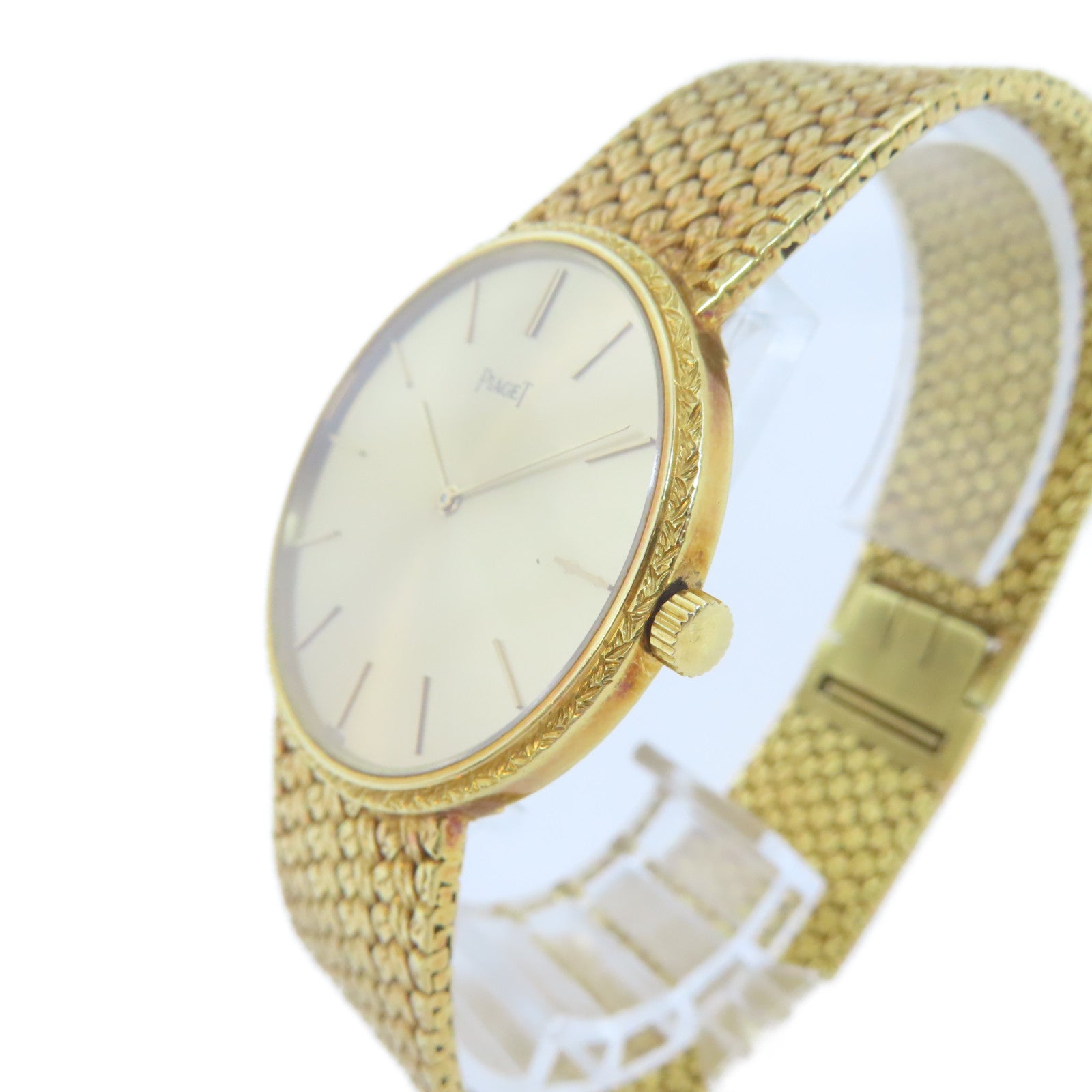 PIAGET 18K黃金Piaget Watch手錶手動機芯金色