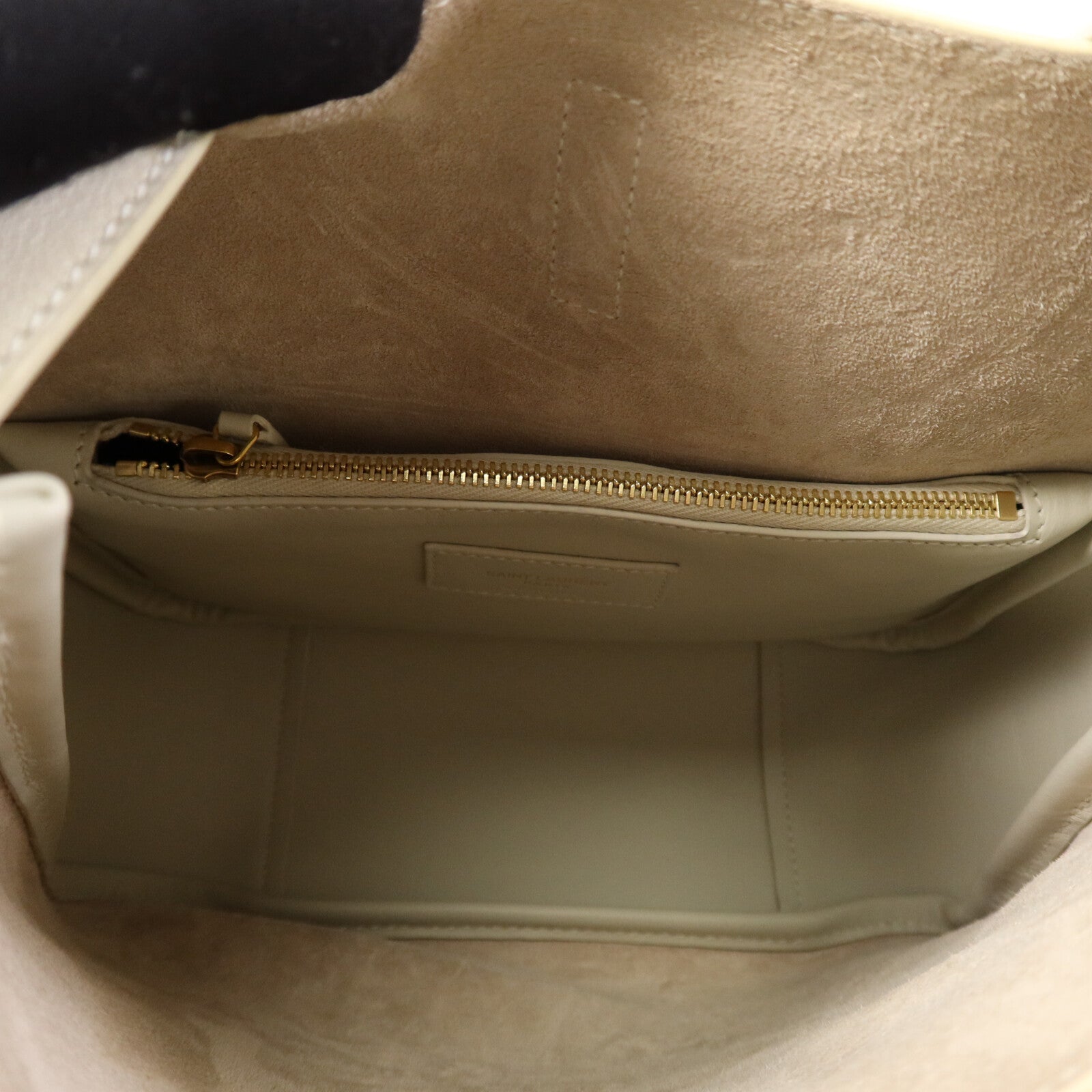 SAINT LAURENT 牛皮皮革Hobo Small金扣手挽袋