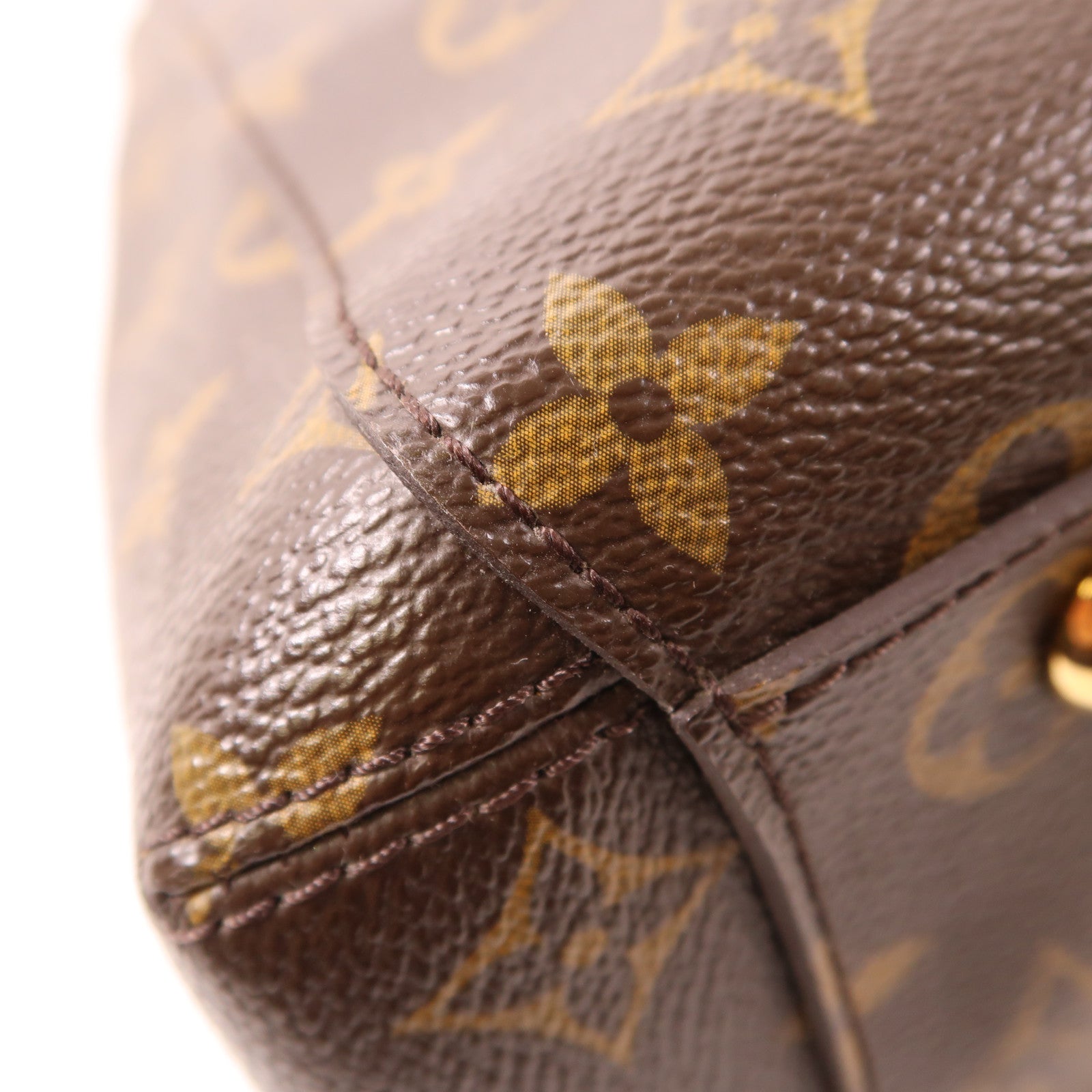 LOUIS VUITTON Monogram Montaigne MM金扣手挽肩背兩用袋