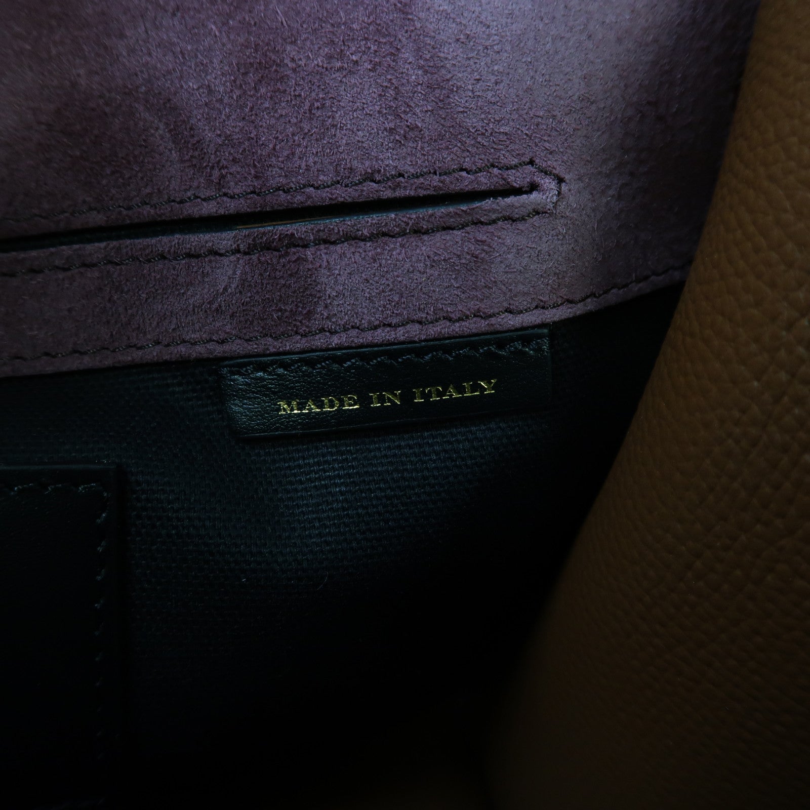 BURBERRY 牛皮皮革Shoulder Bag金扣肩背袋啡色