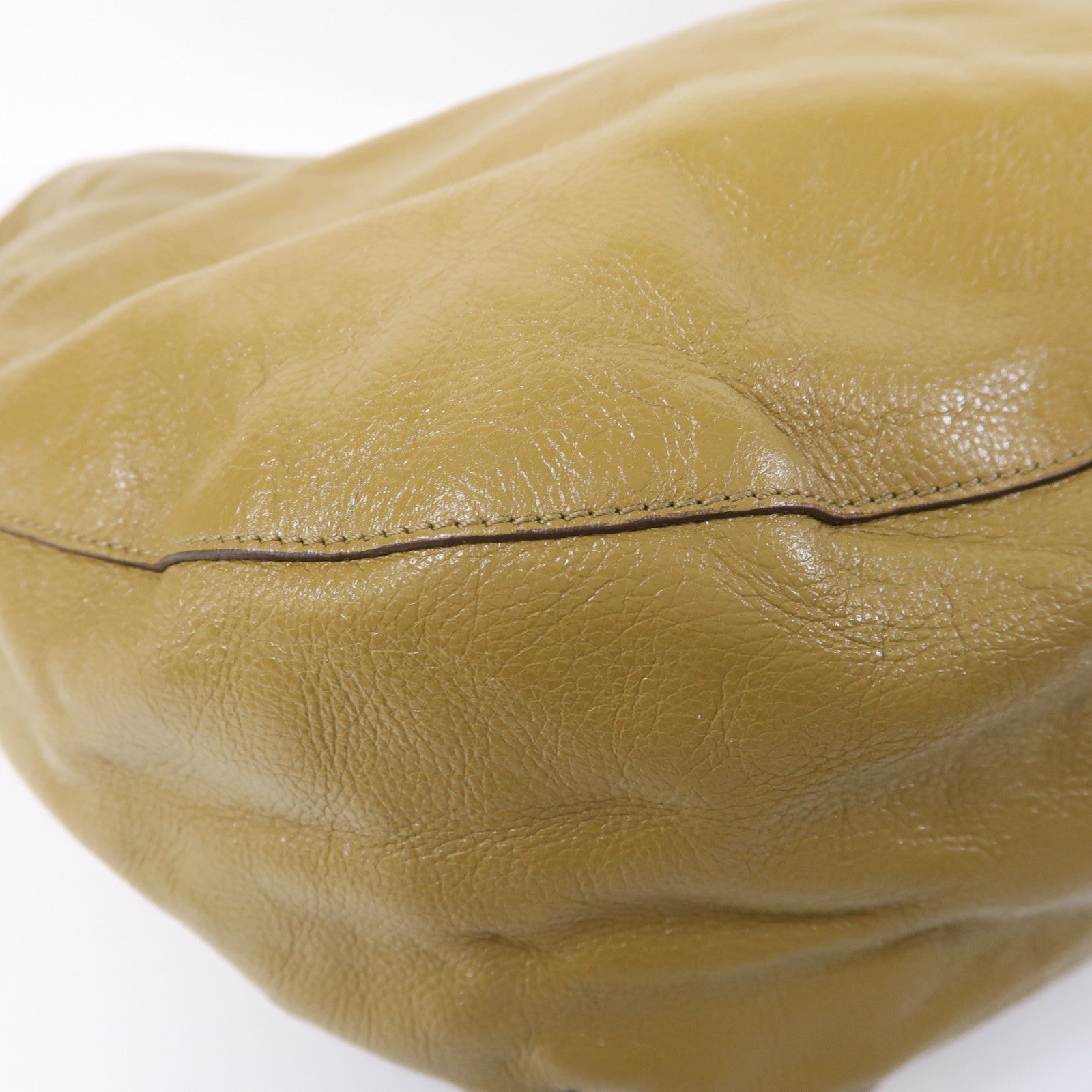 MULBERRY 牛皮皮革Daria Hobo金扣肩背袋綠色