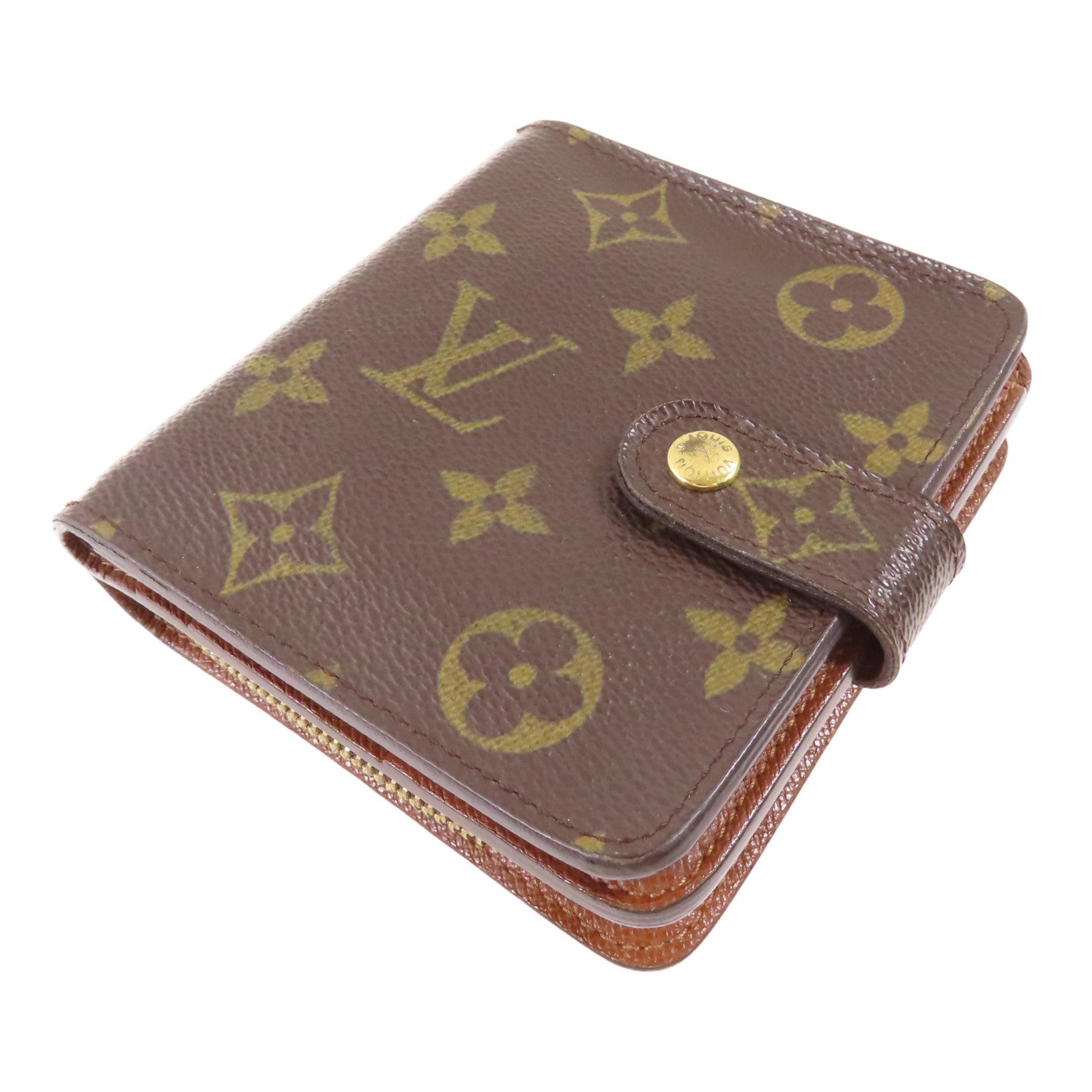 LOUIS VUITTON Monogram Wallet金扣錢包