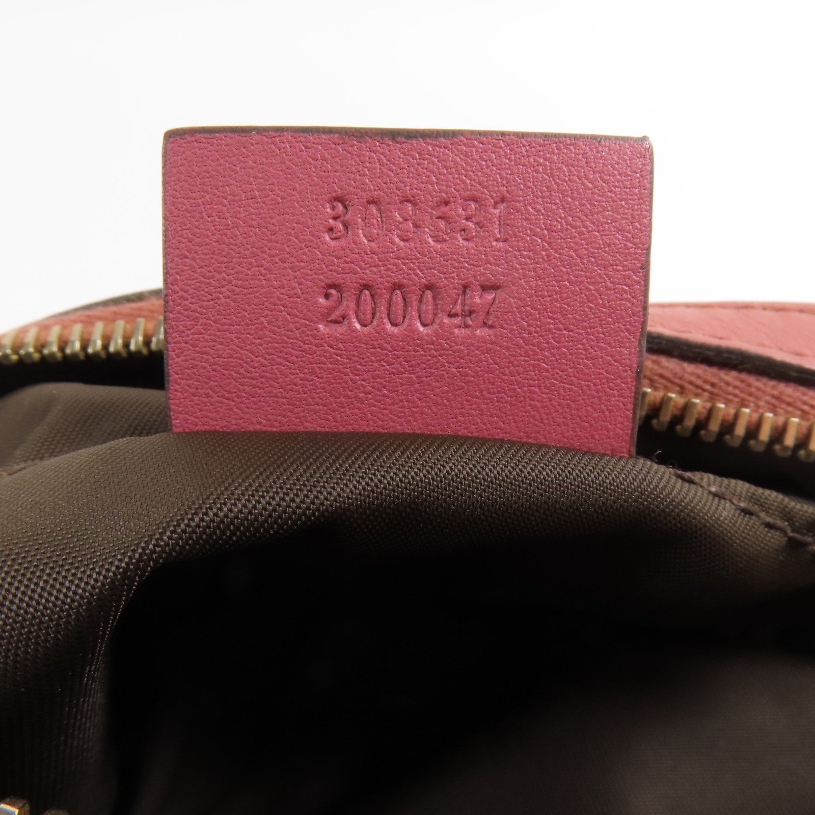 GUCCI 帆布Pouch金扣手拿包