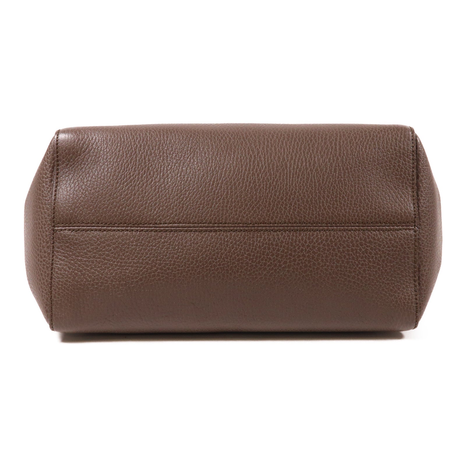 GUCCI 牛皮皮革Shoulder Bag金扣肩背袋卡其色/粉紅色
