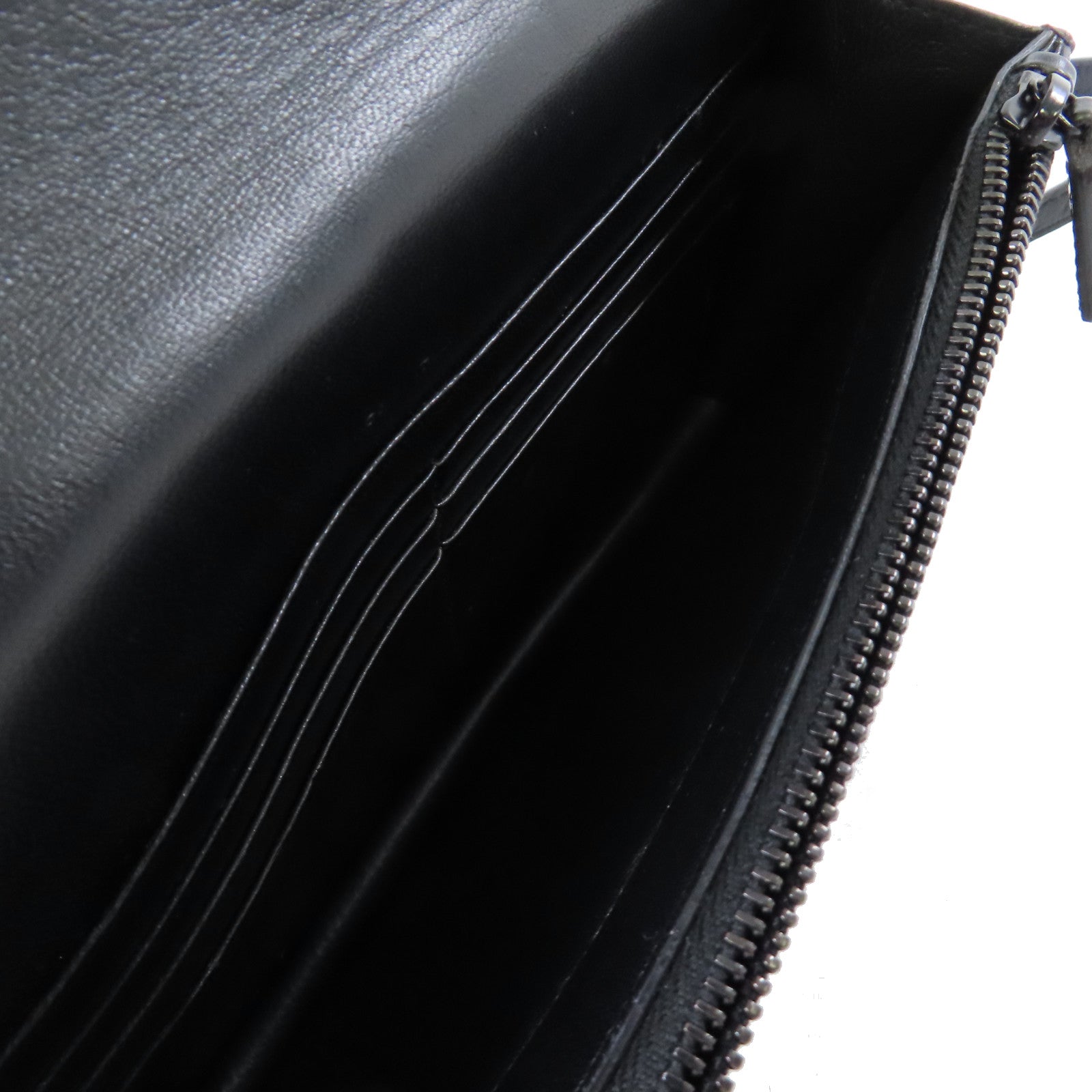 YVES SAINT LAURENT 牛皮皮革WOC Shoulder Bag鏈帶肩背袋黑色