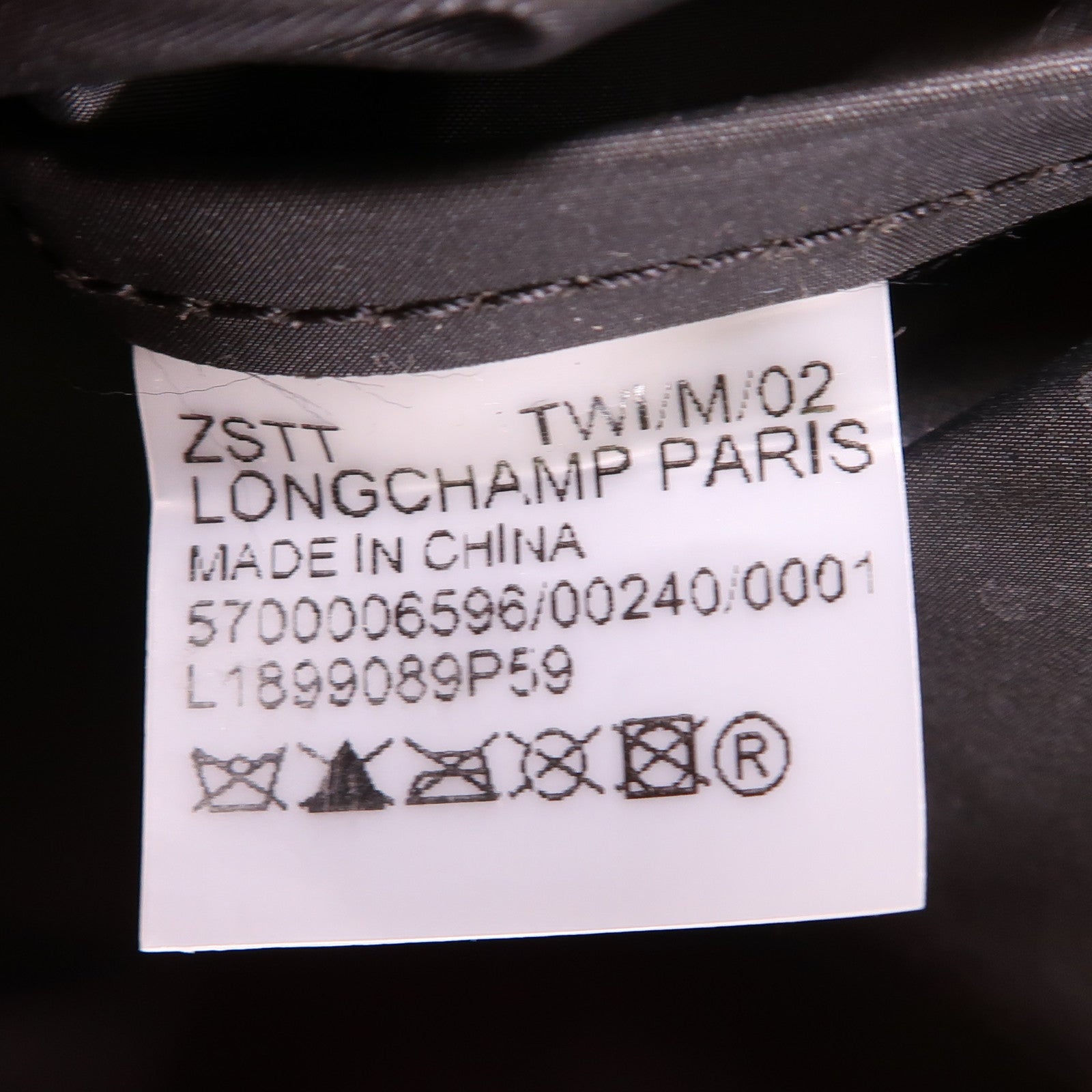 Longchamp 尼龍Tote Bag金扣肩背袋
