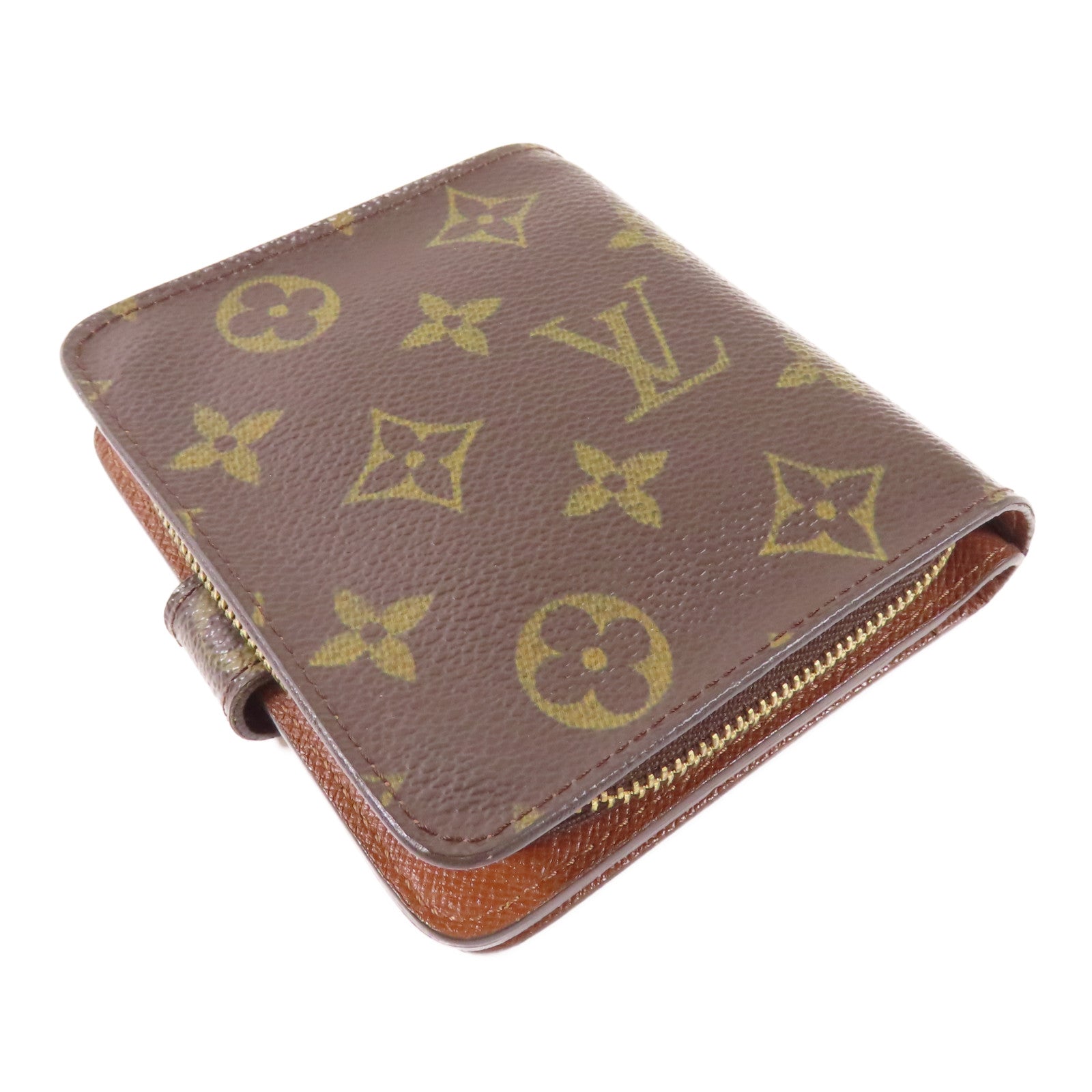 LOUIS VUITTON Monogram Wallet金扣錢包