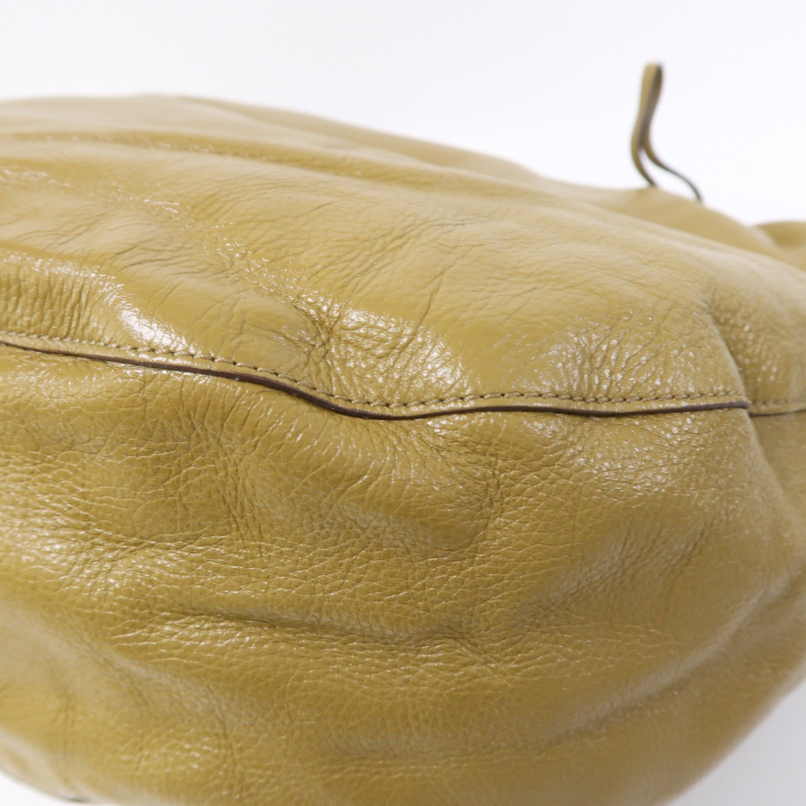 MULBERRY 牛皮皮革Daria Hobo金扣肩背袋綠色