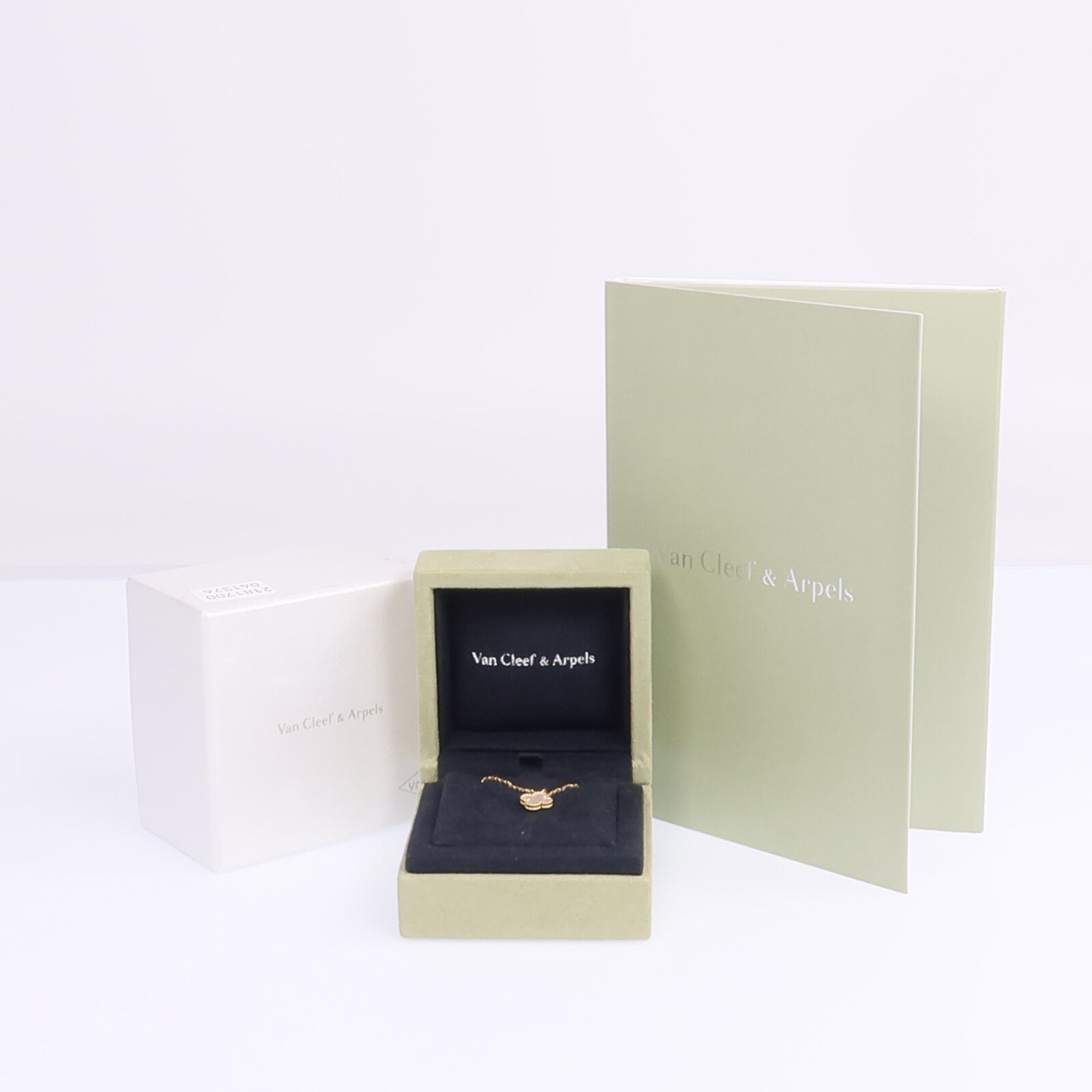 Van Cleef & Arpels 18K黃金/珍珠母貝Sweet Alhambra Pendant項鍊