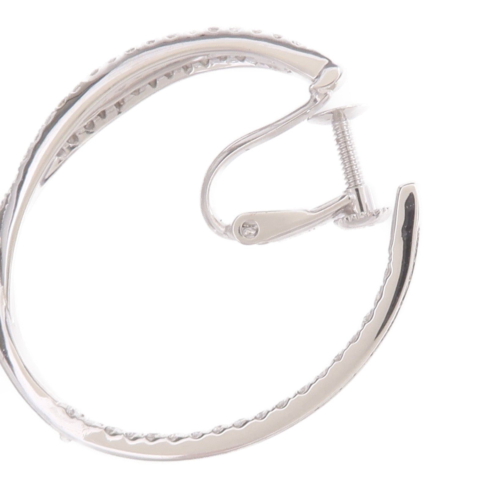 JEWELRY 18K白金Diamond Earrings鑽石耳環