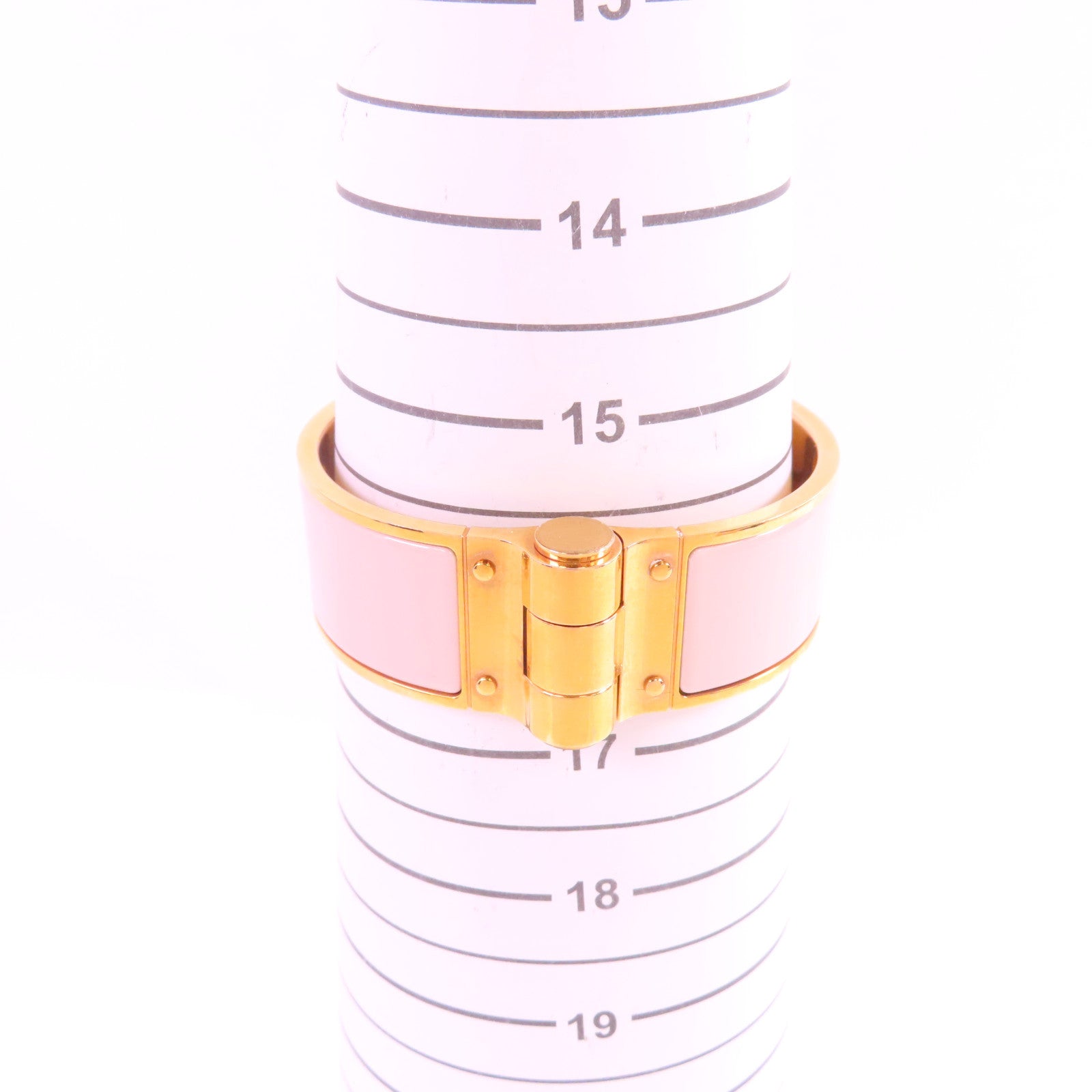 HERMES 鍍金/琺瑯Bracelet金扣手鐲