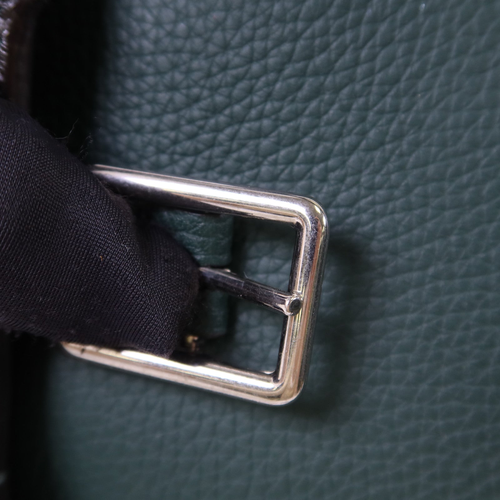 CELINE 牛皮皮革Small Big Bag銀扣肩背袋