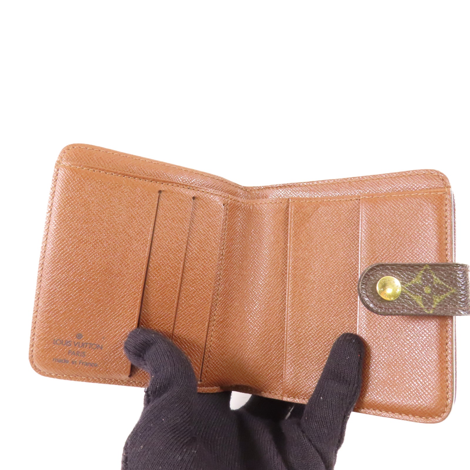 LOUIS VUITTON Monogram Wallet金扣錢包