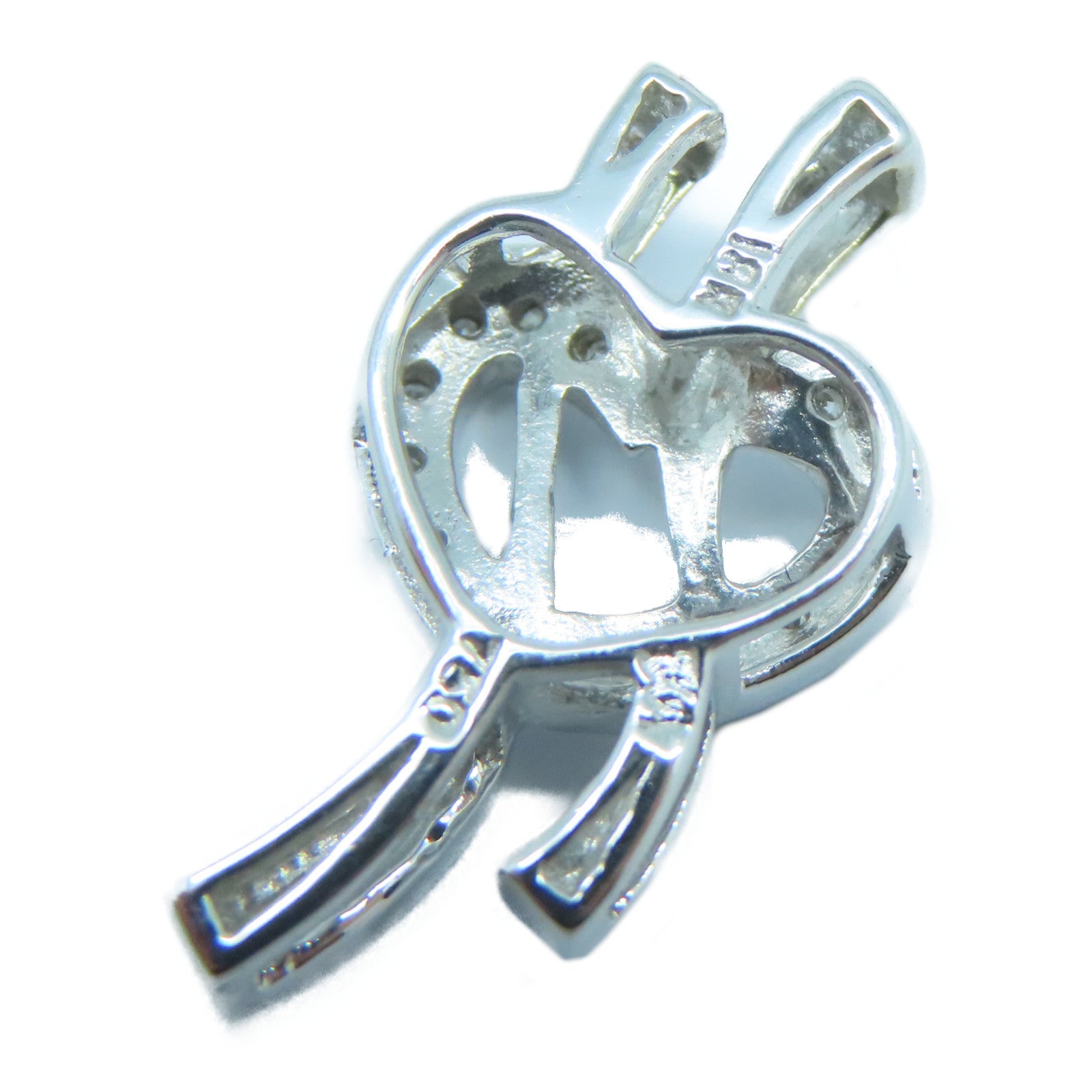JEWELRY 【激減優惠】18K白金Diamond Pendant Top鑽石吊墜