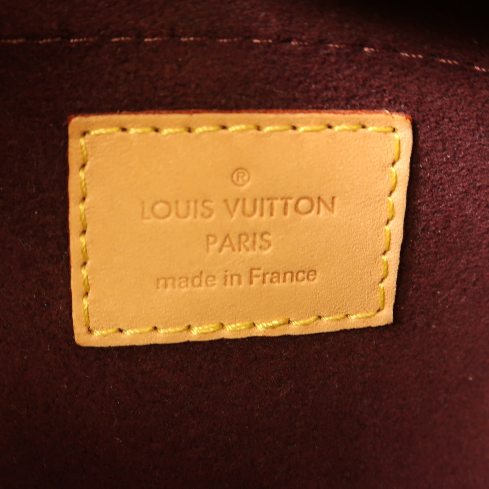 LOUIS VUITTON Monogram Montaigne MM金扣手挽肩背兩用袋