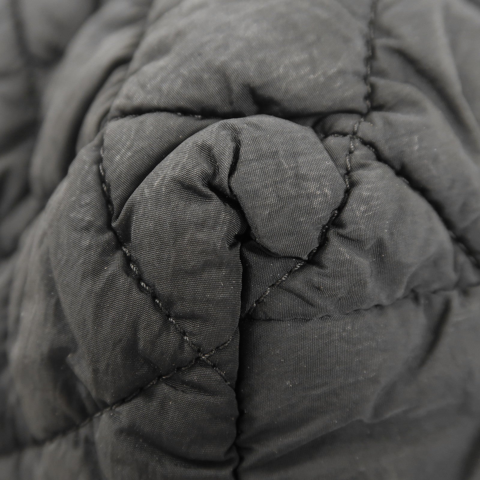 CHANEL 尼龍Coco Cocoon銀扣肩背袋