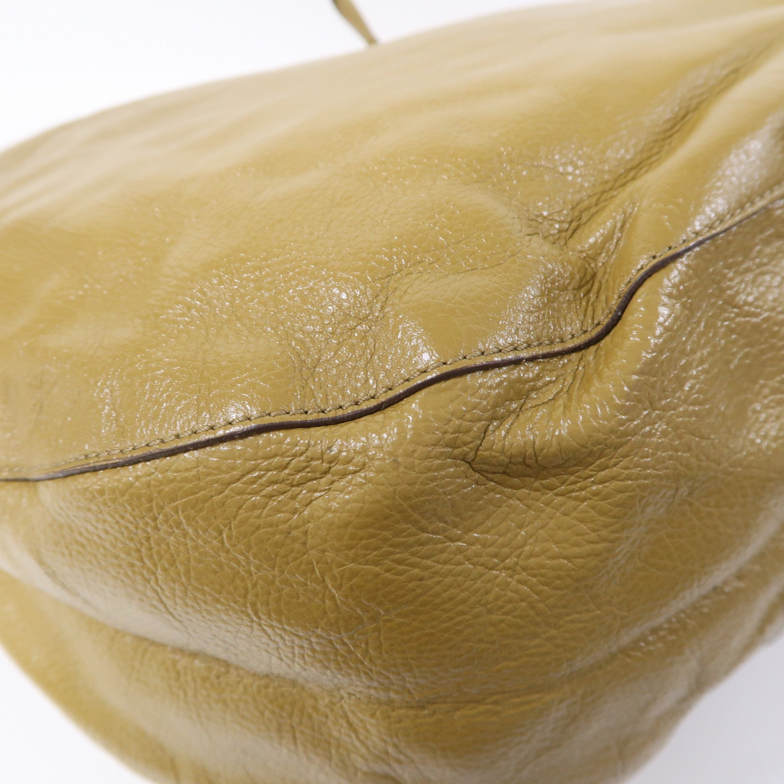 MULBERRY 牛皮皮革Daria Hobo金扣肩背袋綠色