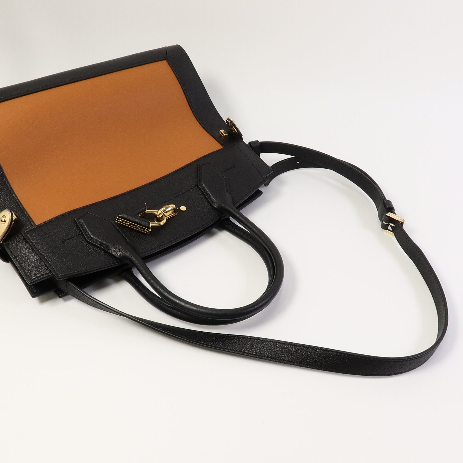 LOUIS VUITTON 牛皮皮革City Steamer MM手挽肩背兩用袋