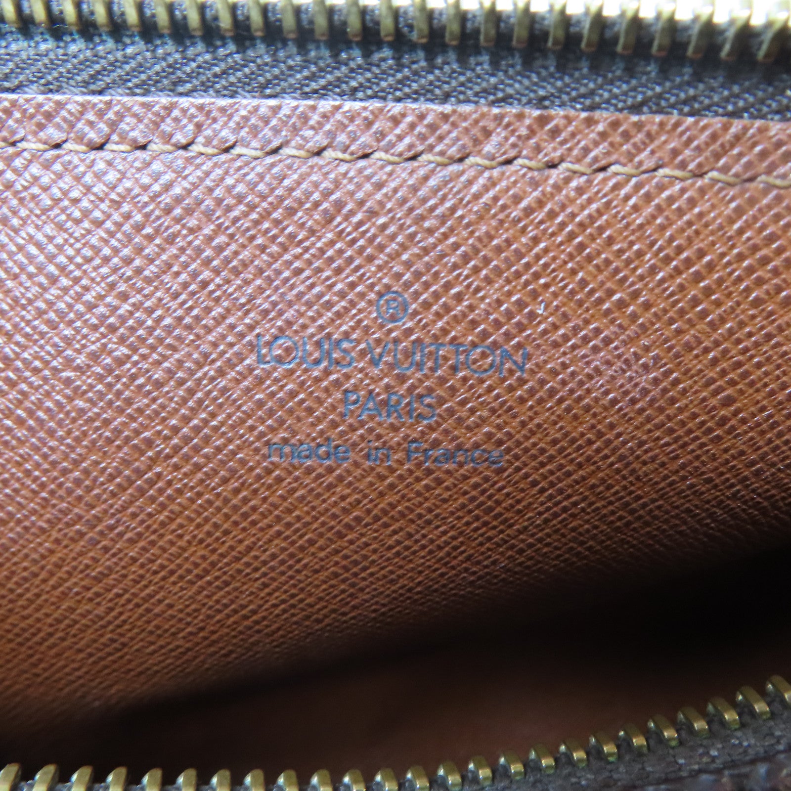 LOUIS VUITTON Monogram Papillon PM金扣肩背袋啡色