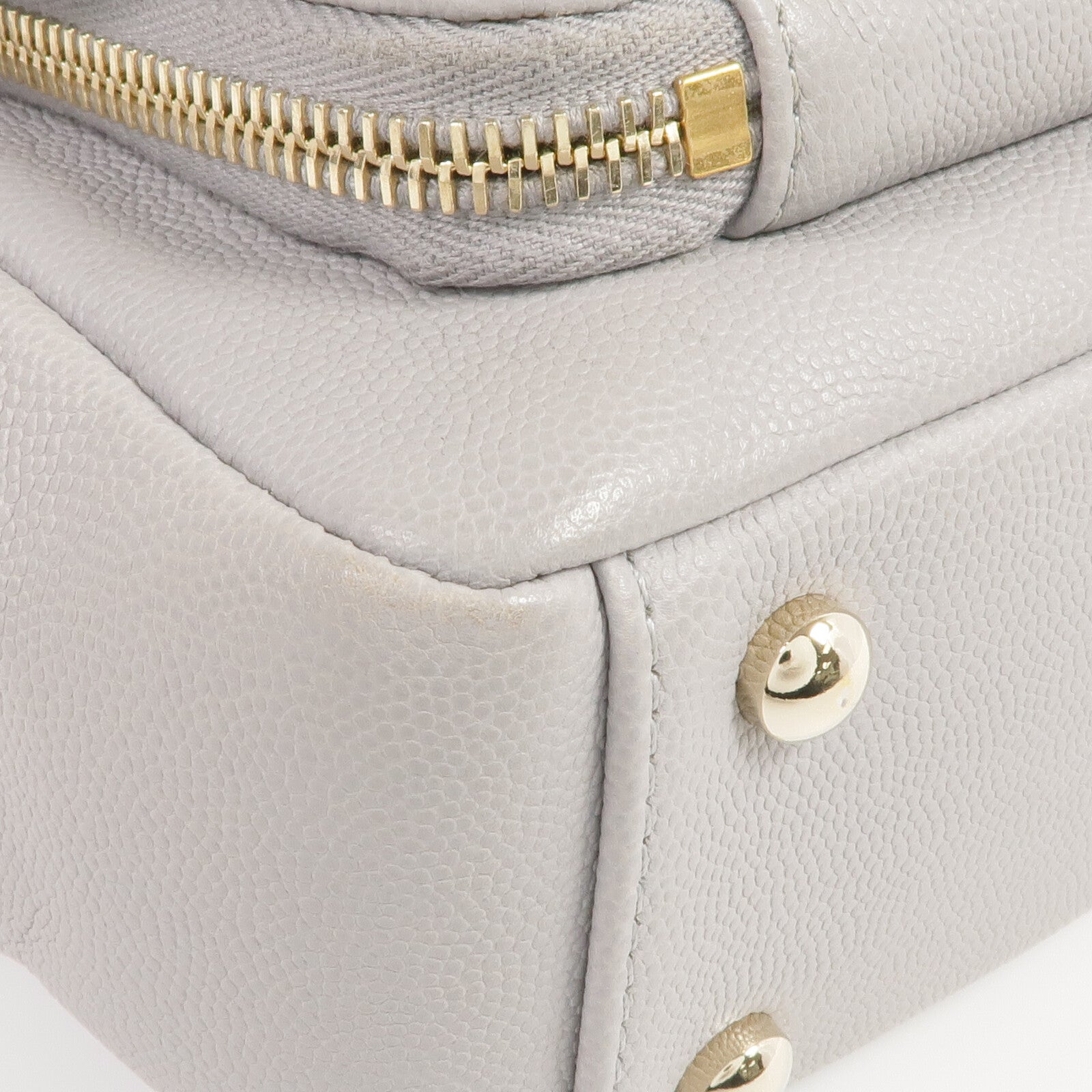 CHANEL 牛皮皮革2way Chain Shoulder Bag金扣手挽肩背兩用袋