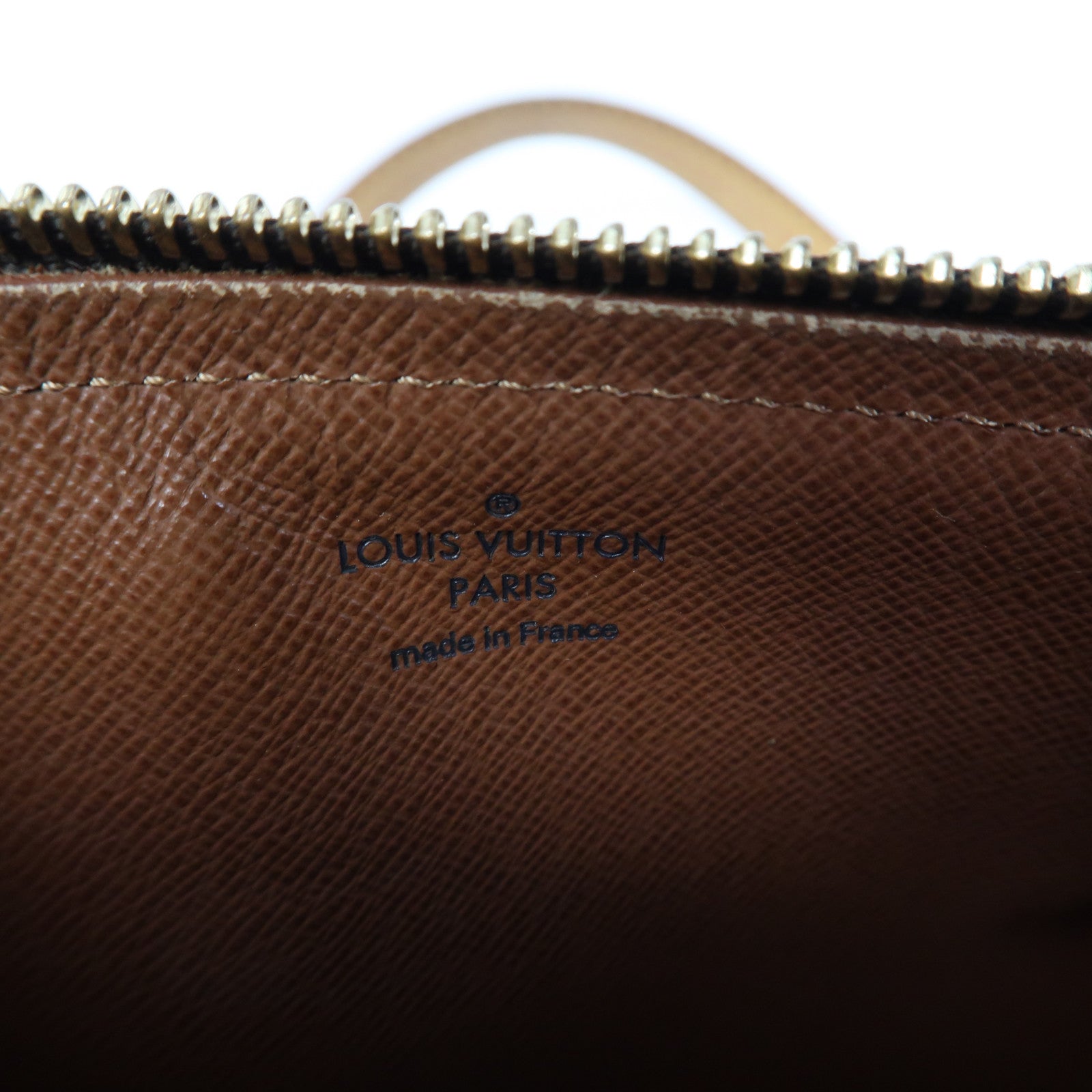 LOUIS VUITTON Monogram Papillon 30金扣肩背袋啡色