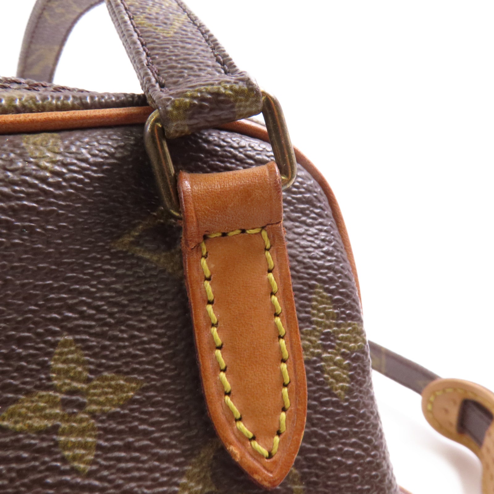 LOUIS VUITTON 【激減優惠】Monogram Marly Bandouliere金扣肩背袋棕色