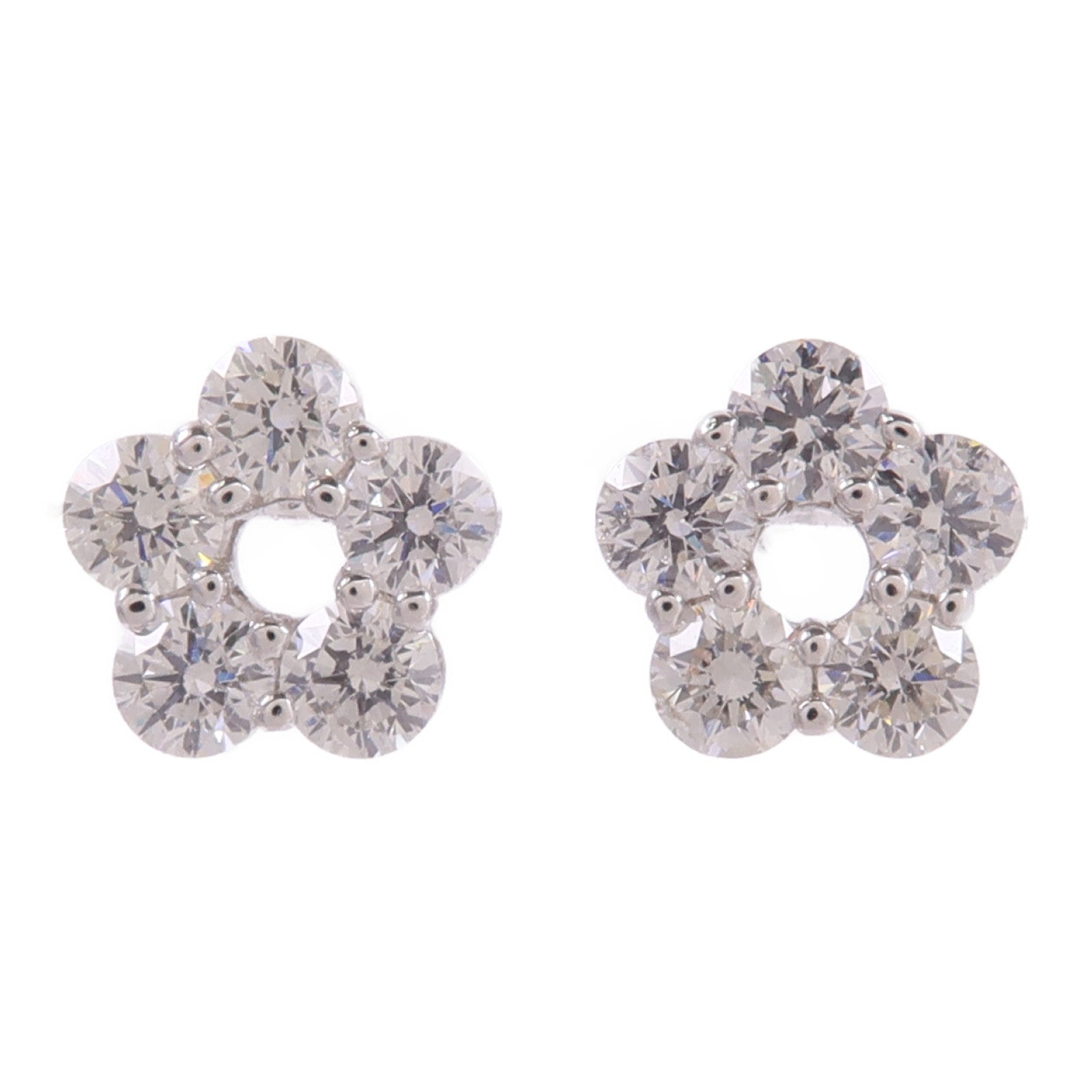 JEWELRY 18K白金Diamond Earrings鑽石耳環