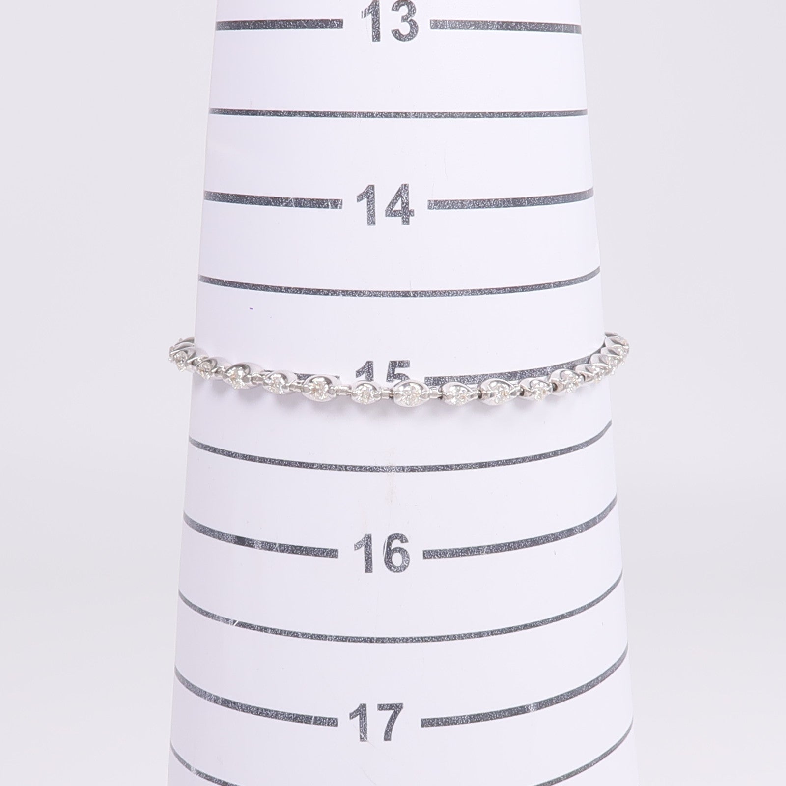 JEWELRY 18K白金Diamond Bracelet鑽石手鏈