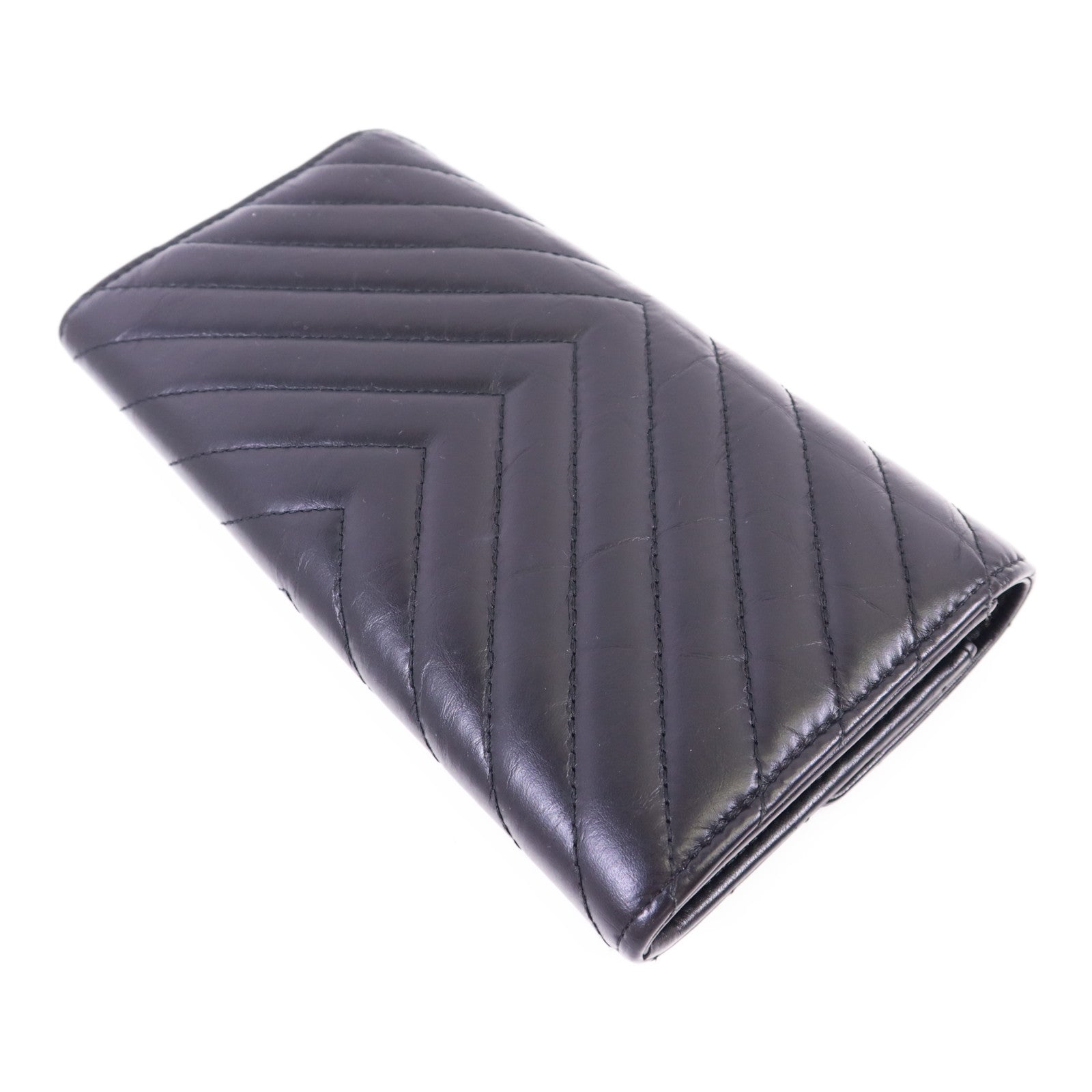 CHANEL 牛皮皮革2.55 Bifold Wallet長錢包