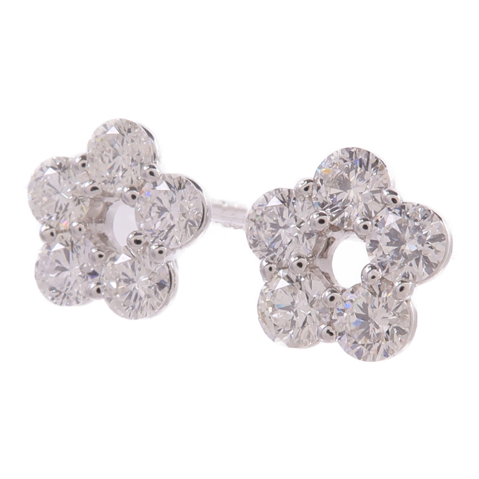 JEWELRY 18K白金Diamond Earrings鑽石耳環