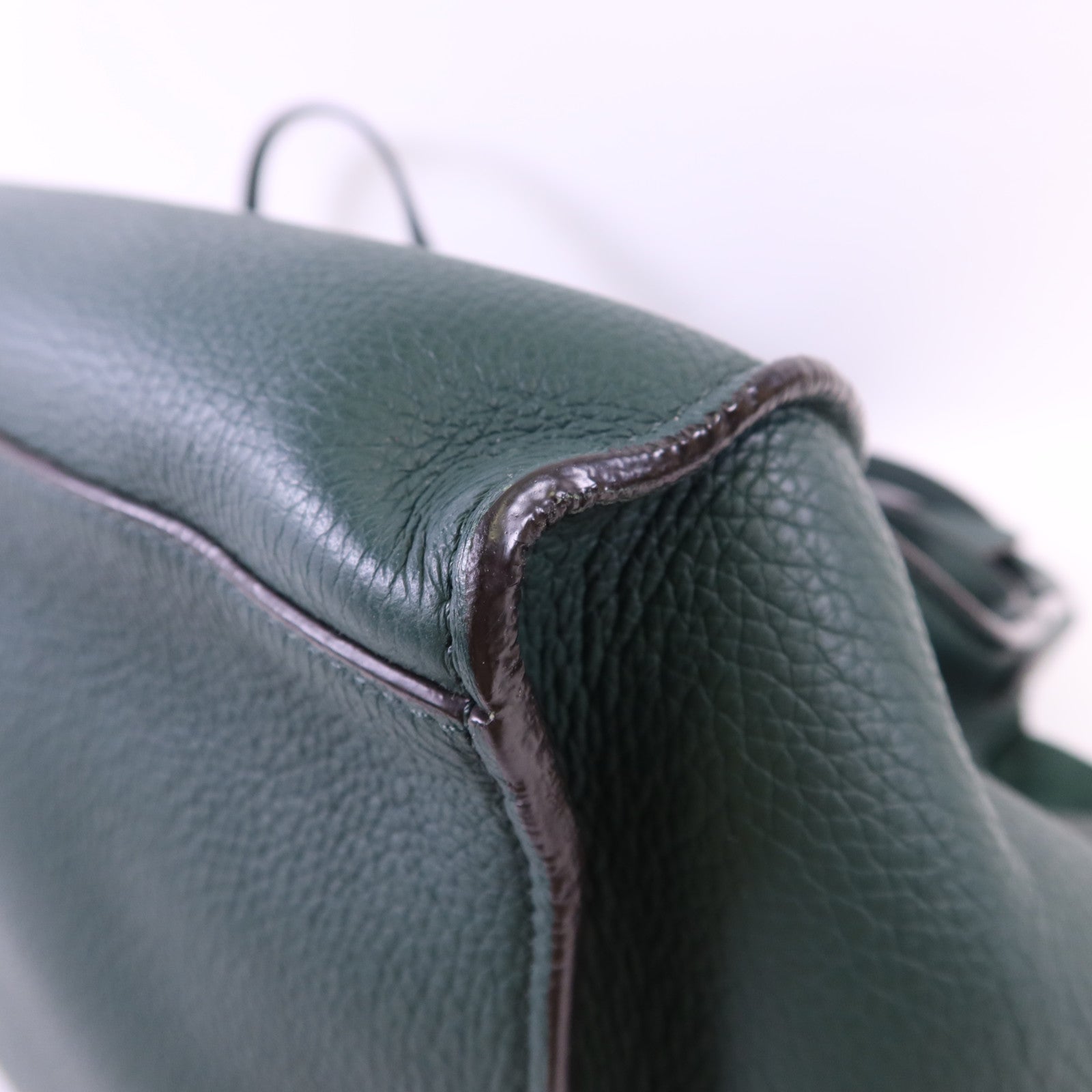 CELINE 牛皮皮革Small Big Bag銀扣肩背袋