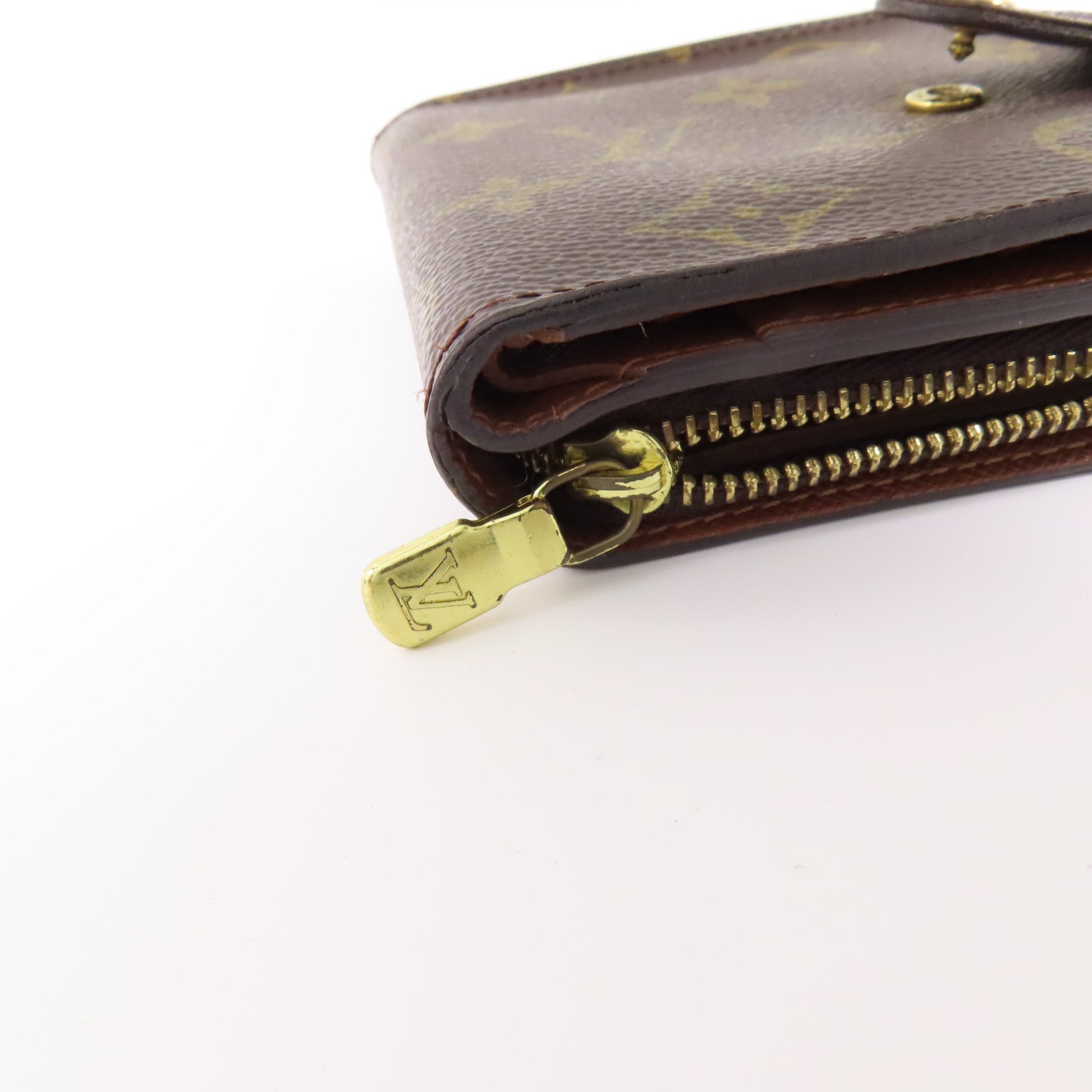 LOUIS VUITTON Monogram Wallet金扣錢包