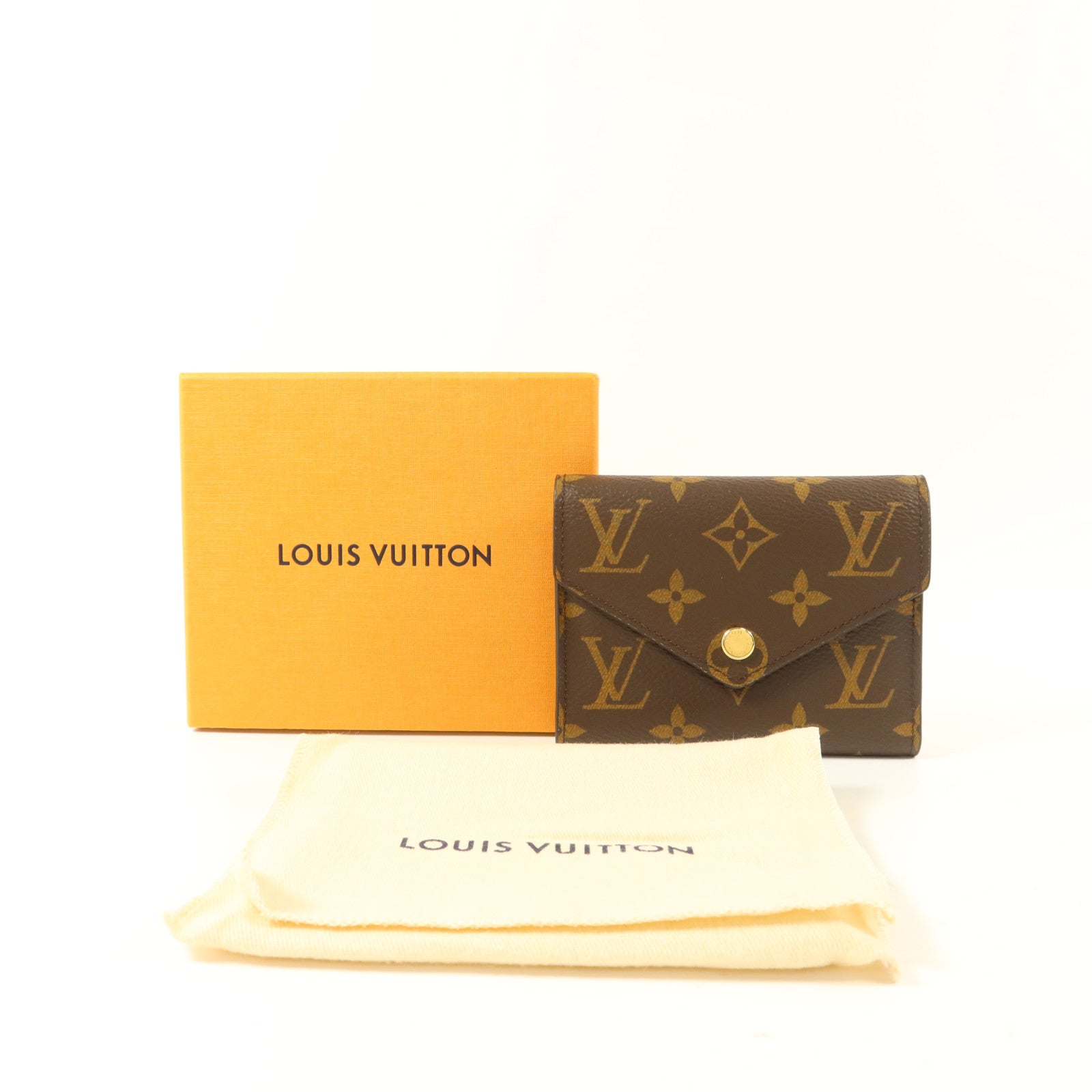 LOUIS VUITTON Monogram Victorine金扣錢包