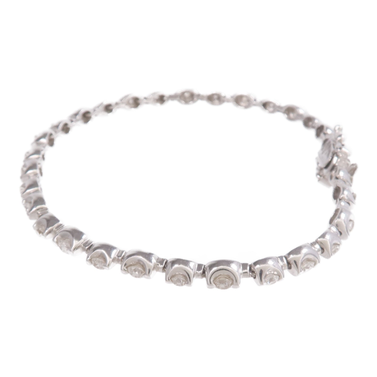 JEWELRY 18K白金Diamond Bracelet鑽石手鏈