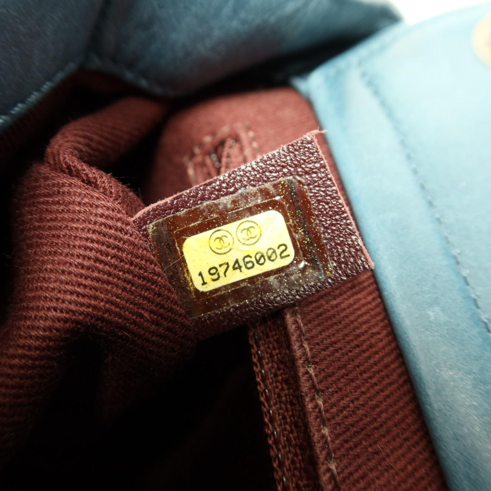 CHANEL 牛皮皮革Chain Shoulder銀扣鏈帶肩背袋