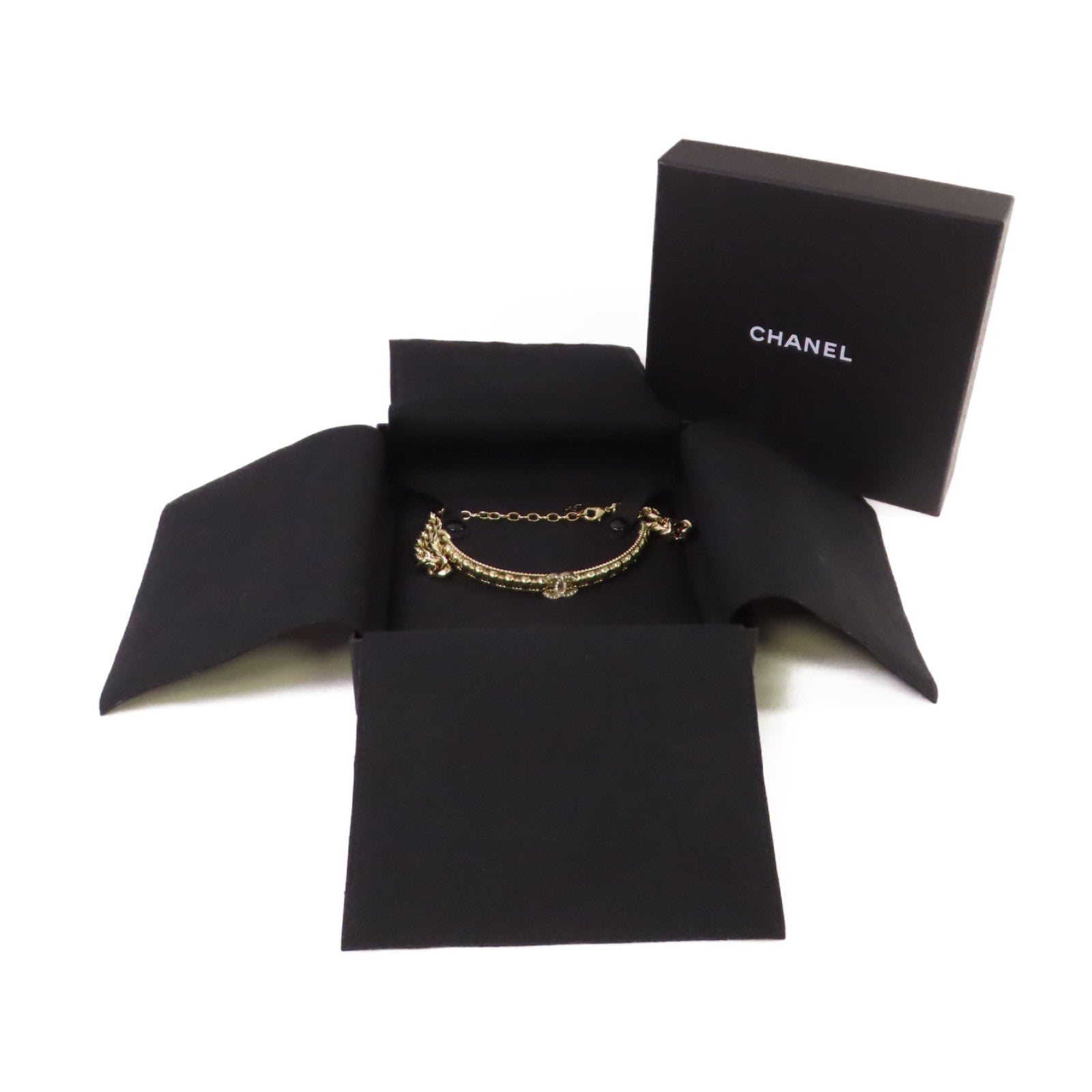 CHANEL 【激減優惠】金屬CC Choker項鏈