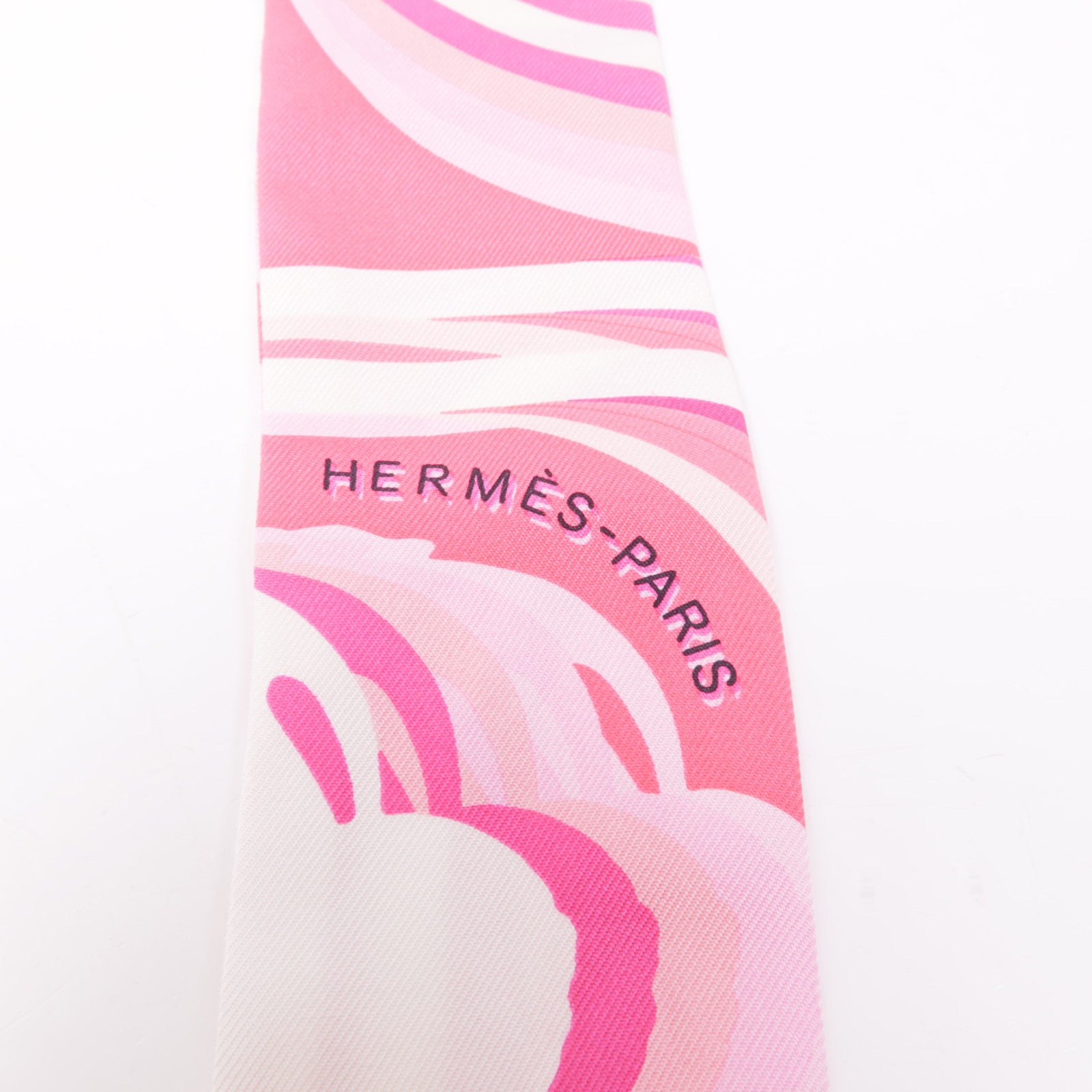 HERMES 絲質Twilly絲巾