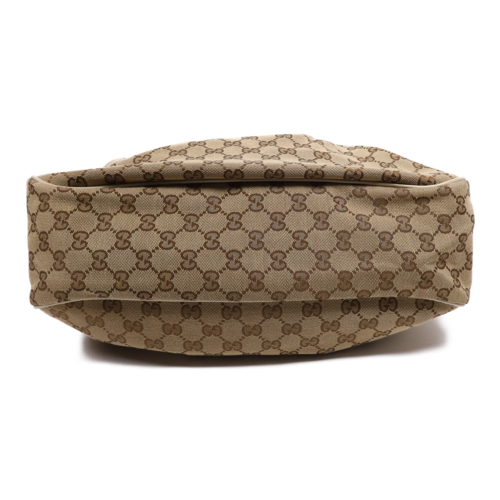 GUCCI 帆布Shoulder Bag金扣肩背袋