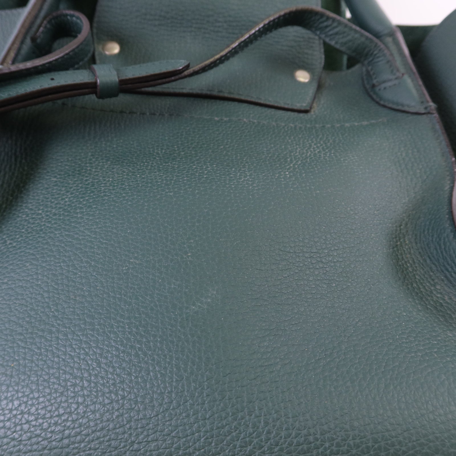 CELINE 牛皮皮革Small Big Bag銀扣肩背袋