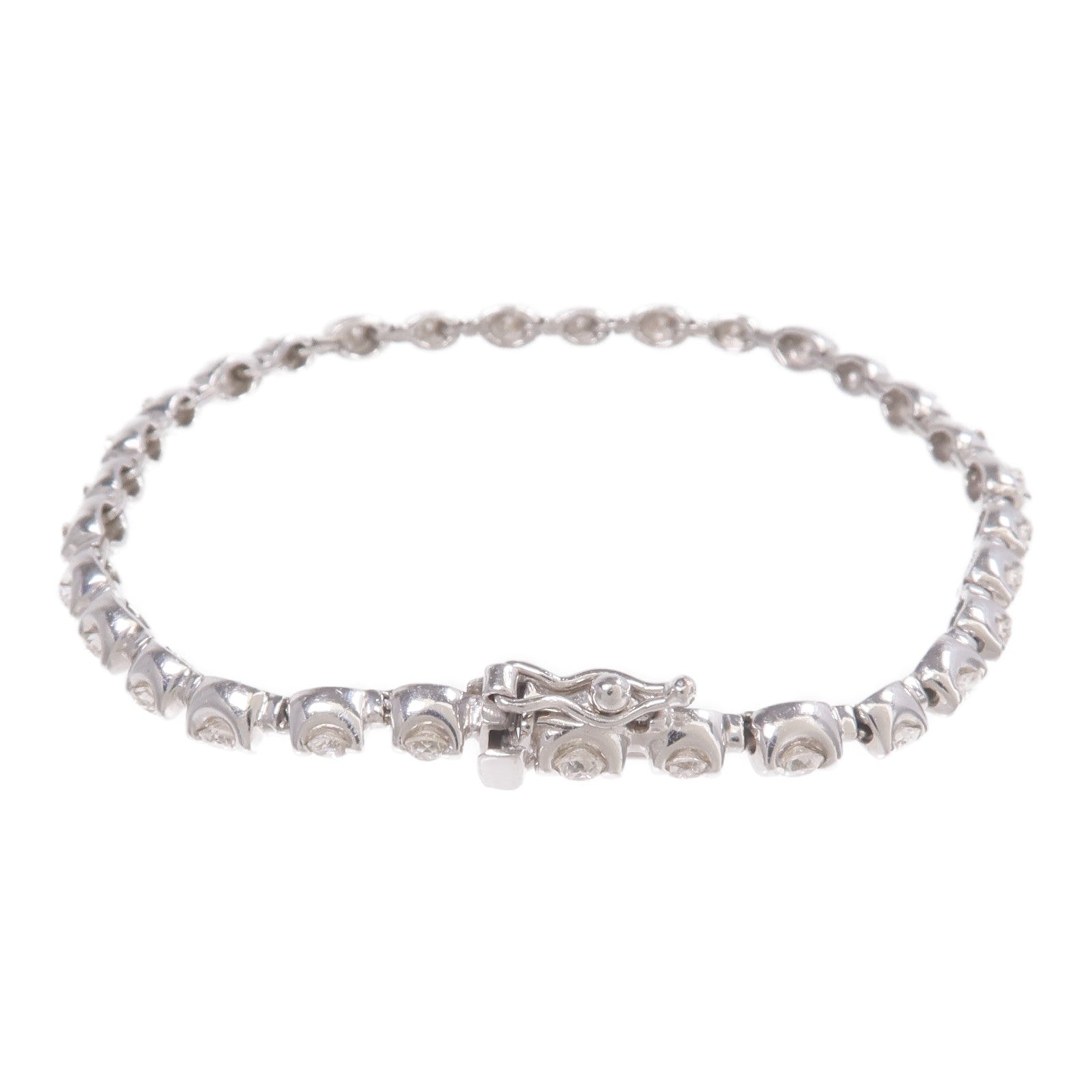 JEWELRY 18K白金Diamond Bracelet鑽石手鏈