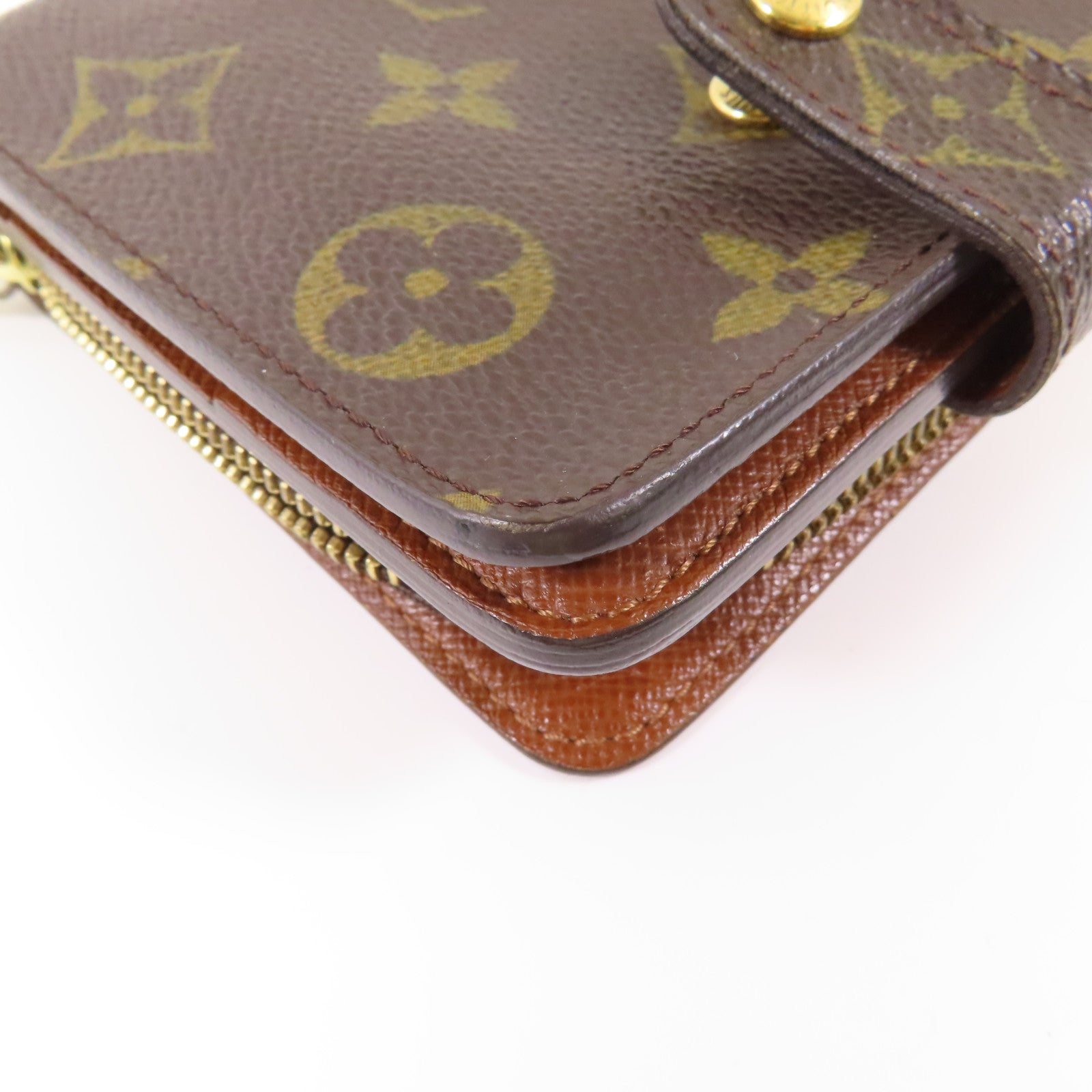 LOUIS VUITTON Monogram Wallet金扣錢包