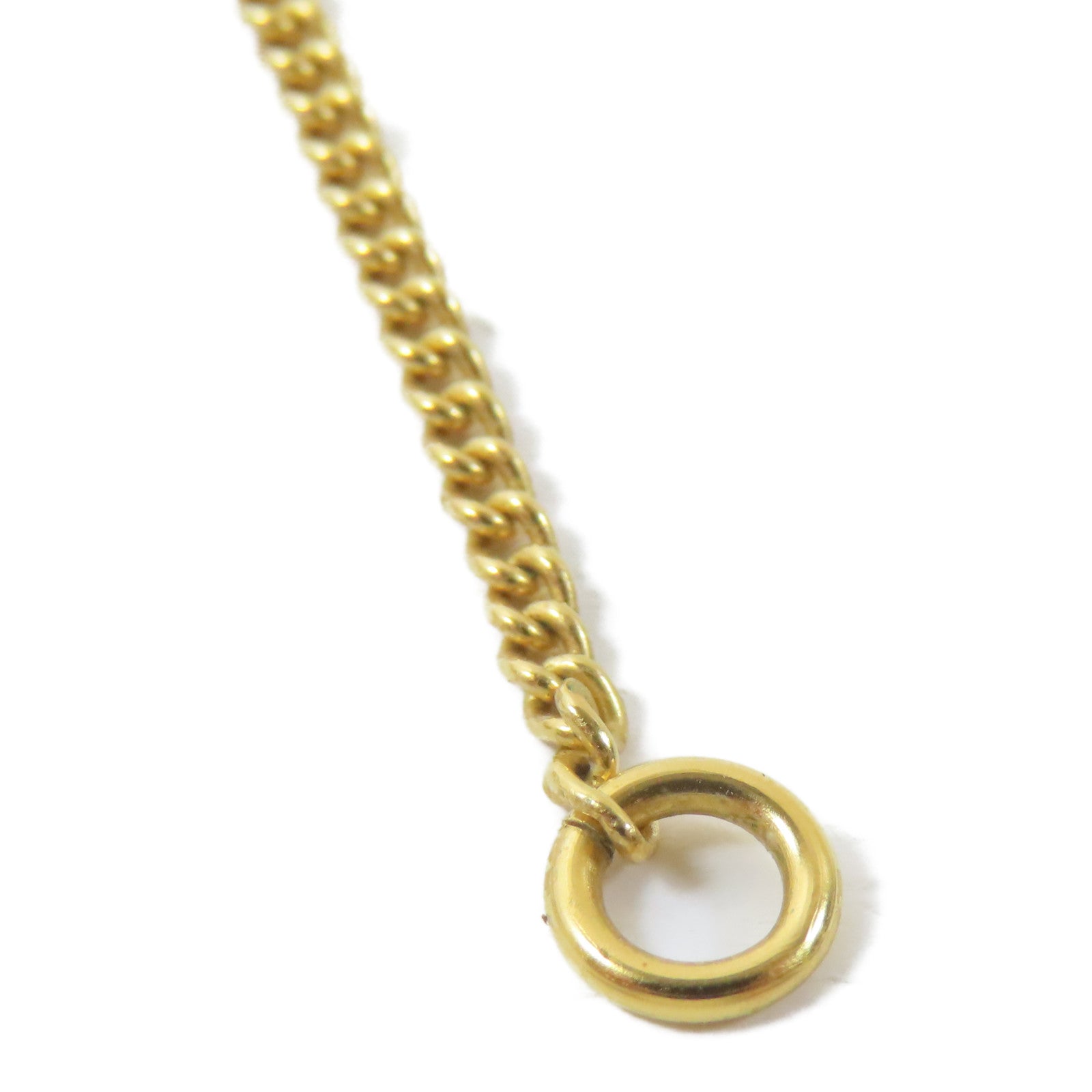 CHANEL 金屬Colink Necklace項鍊金色#60cm