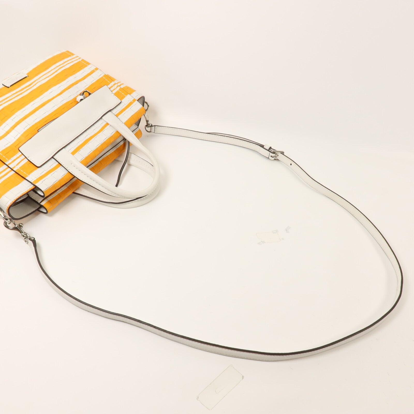 COACH 牛皮皮革2 Way Shoulder手挽肩背兩用袋