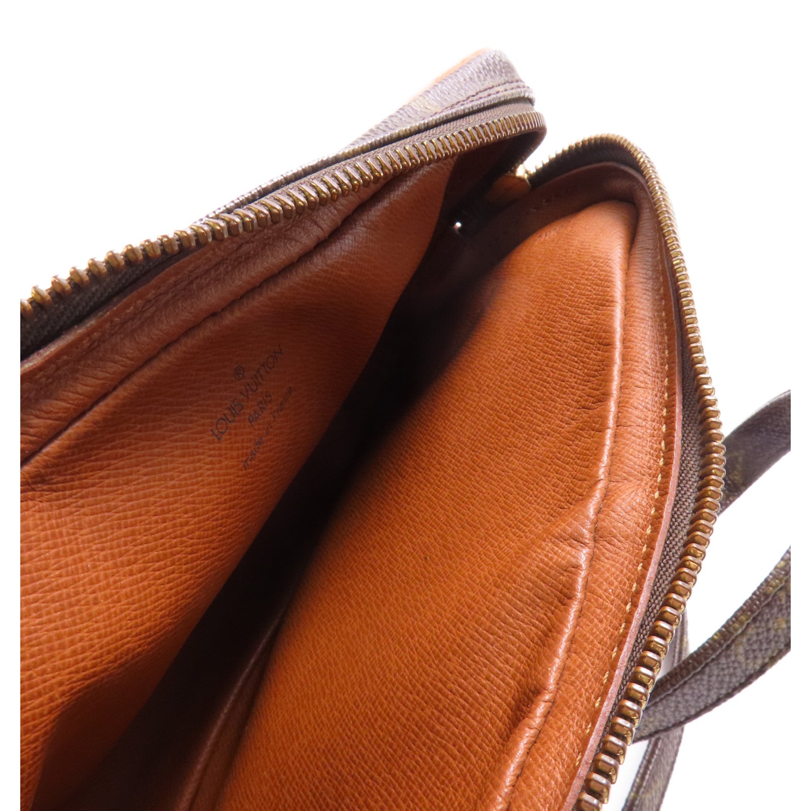 LOUIS VUITTON Monogram Marly Bandouliere金扣肩背袋棕色