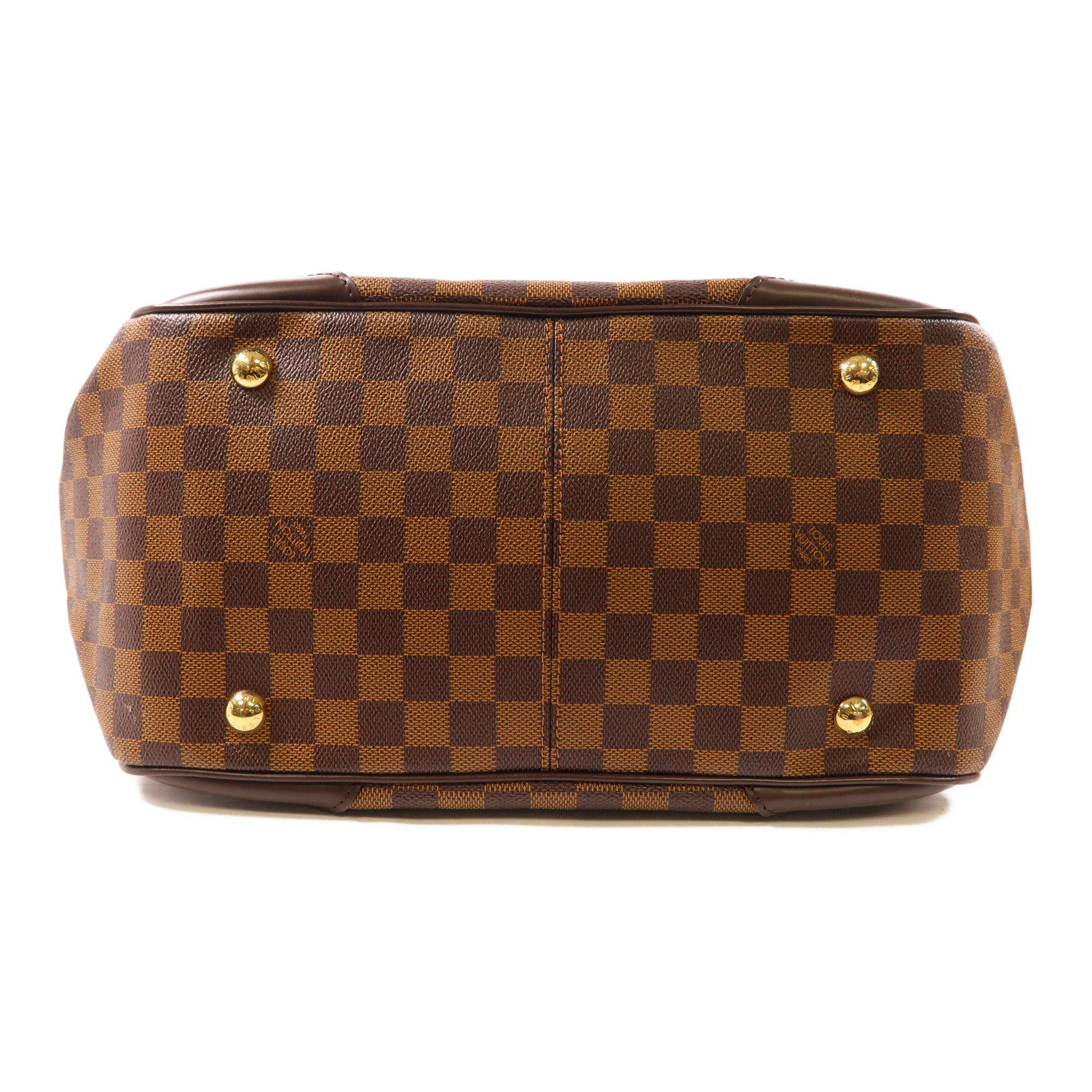 LOUIS VUITTON Damier Verona GM金扣肩背袋
