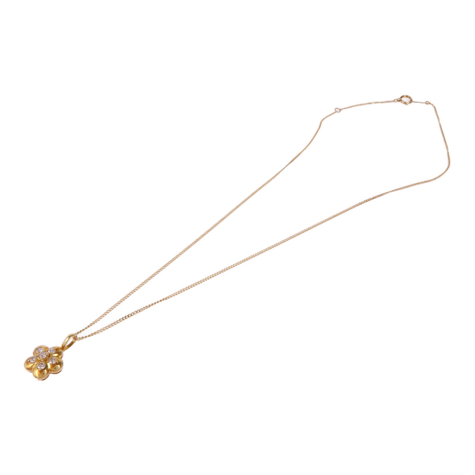 JEWELRY 18K黃金Diamond Necklace鑽石項鍊