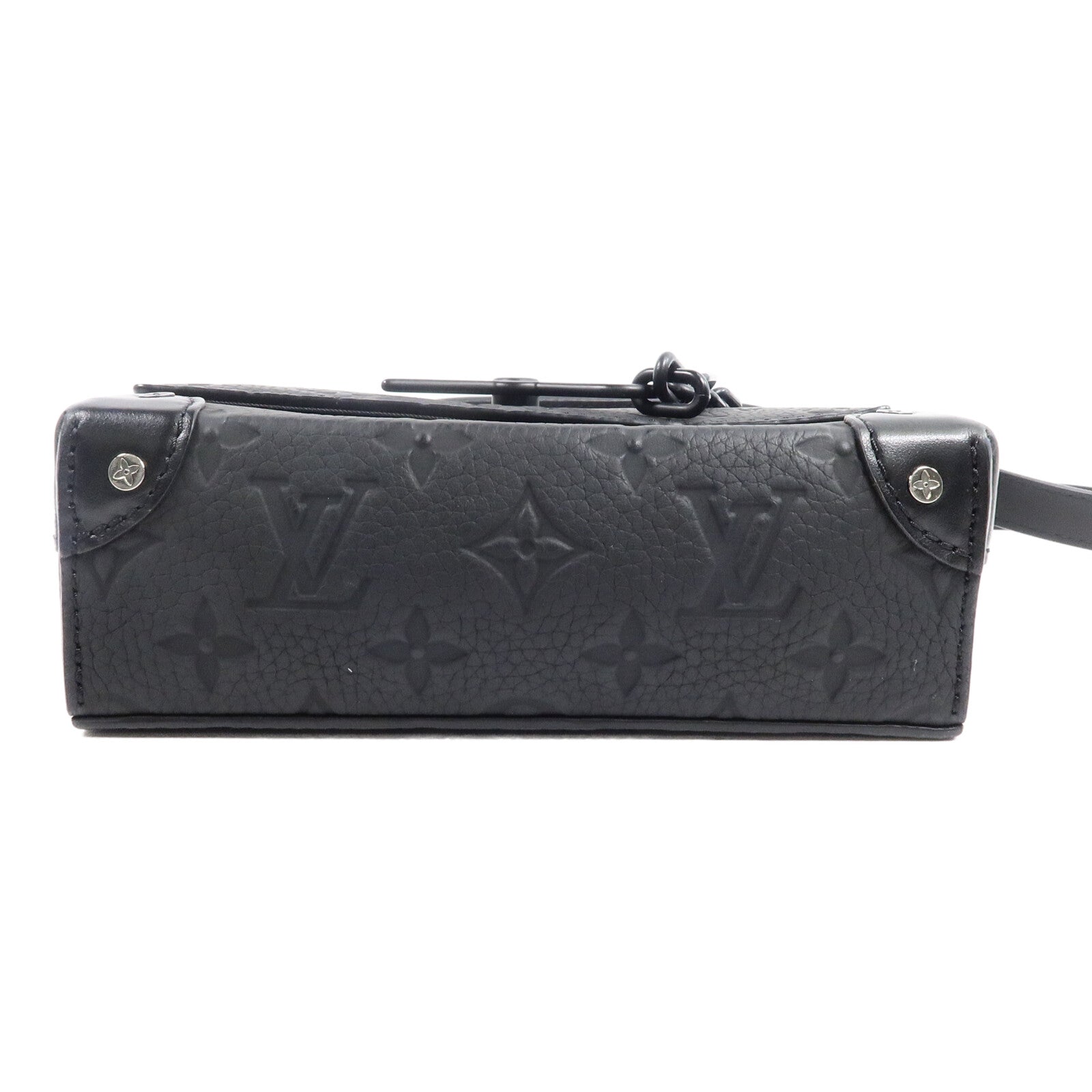 LOUIS VUITTON Monogram Taurillon Steamer Wearable Wallet扣肩背袋