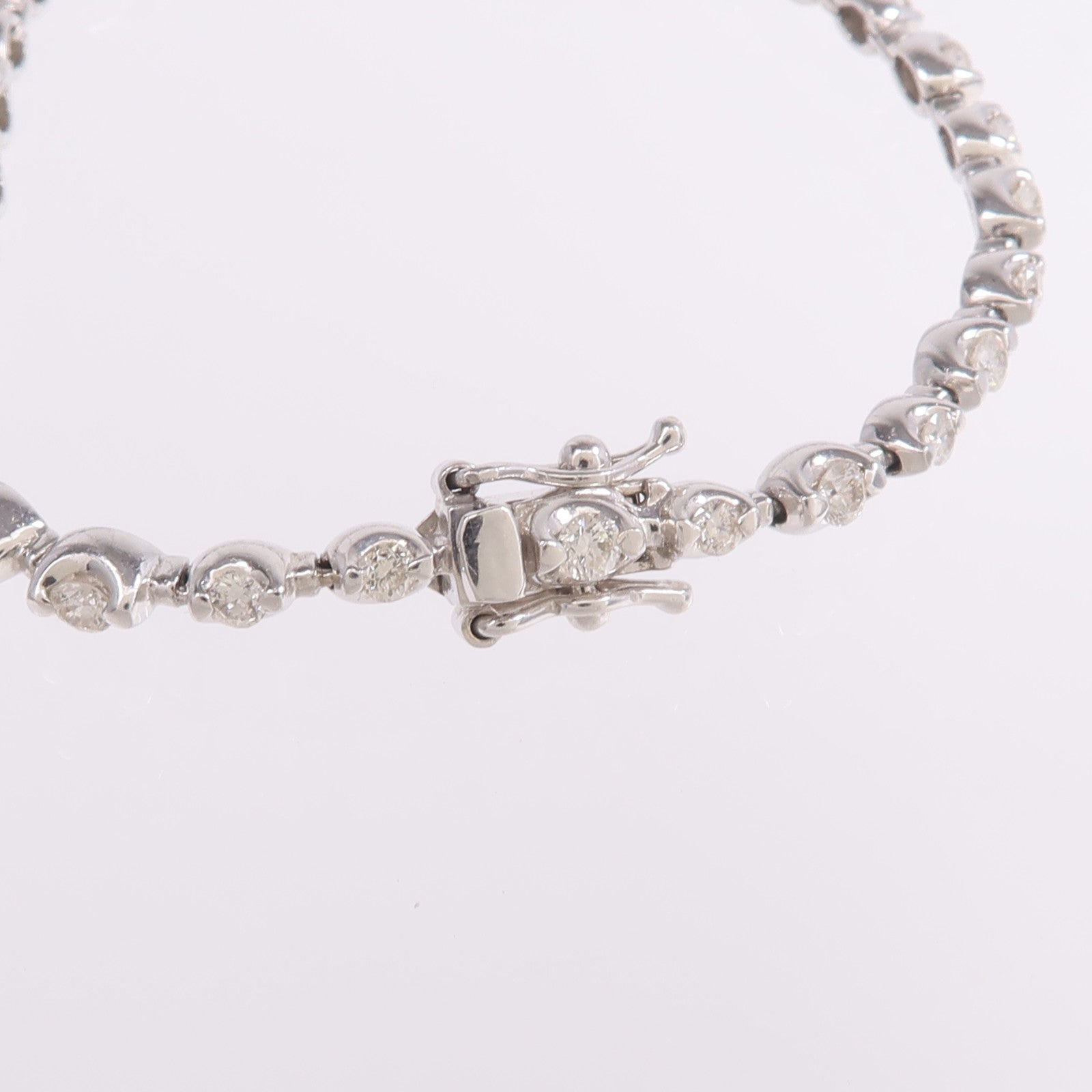 JEWELRY 18K白金Diamond Bracelet鑽石手鏈